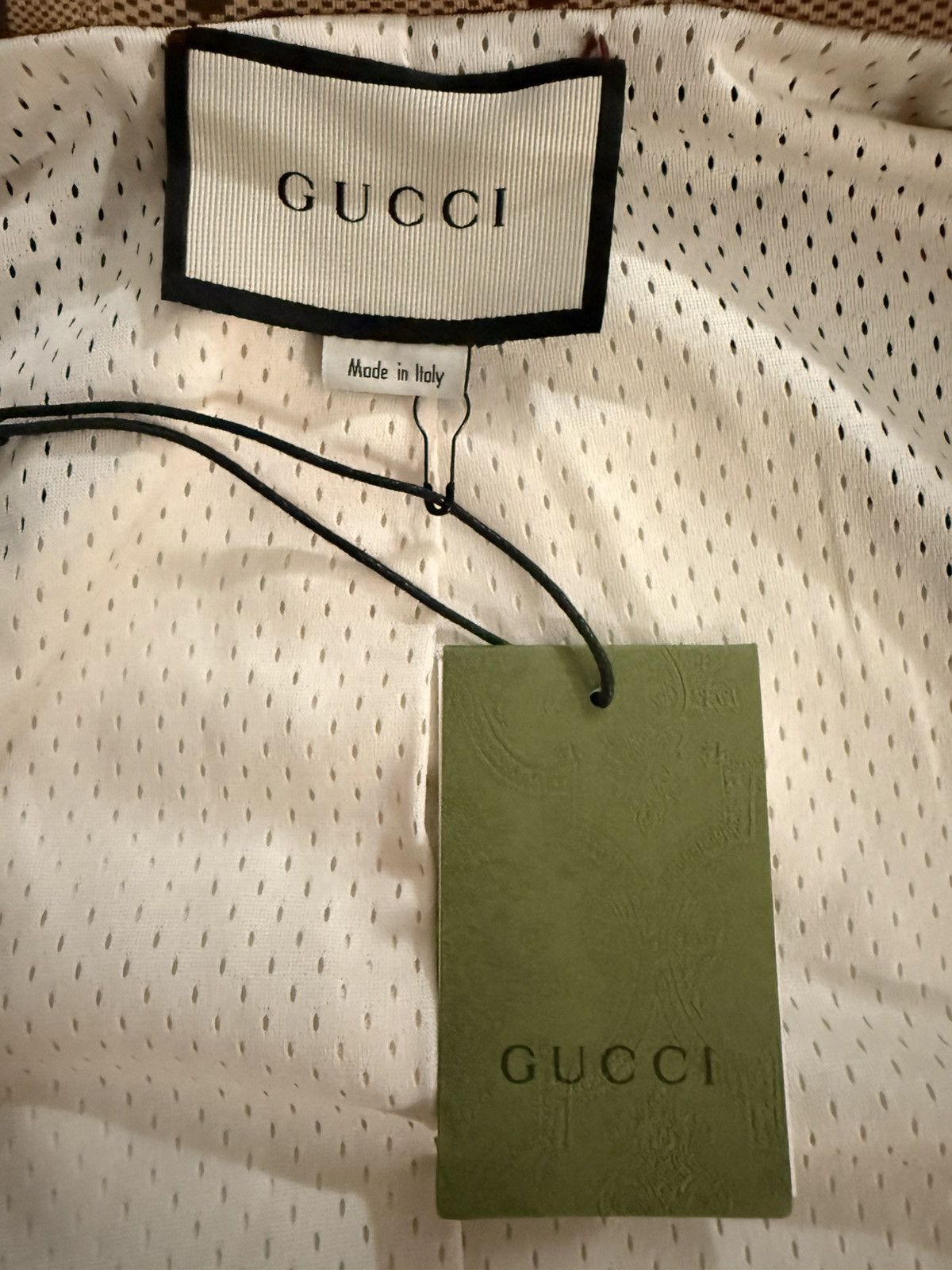 Gucci Gucci Beige GG Monogram Zip-Up Hoodie – Size M – Brand New Size US M / EU 48-50 / 2 - 5 Thumbnail