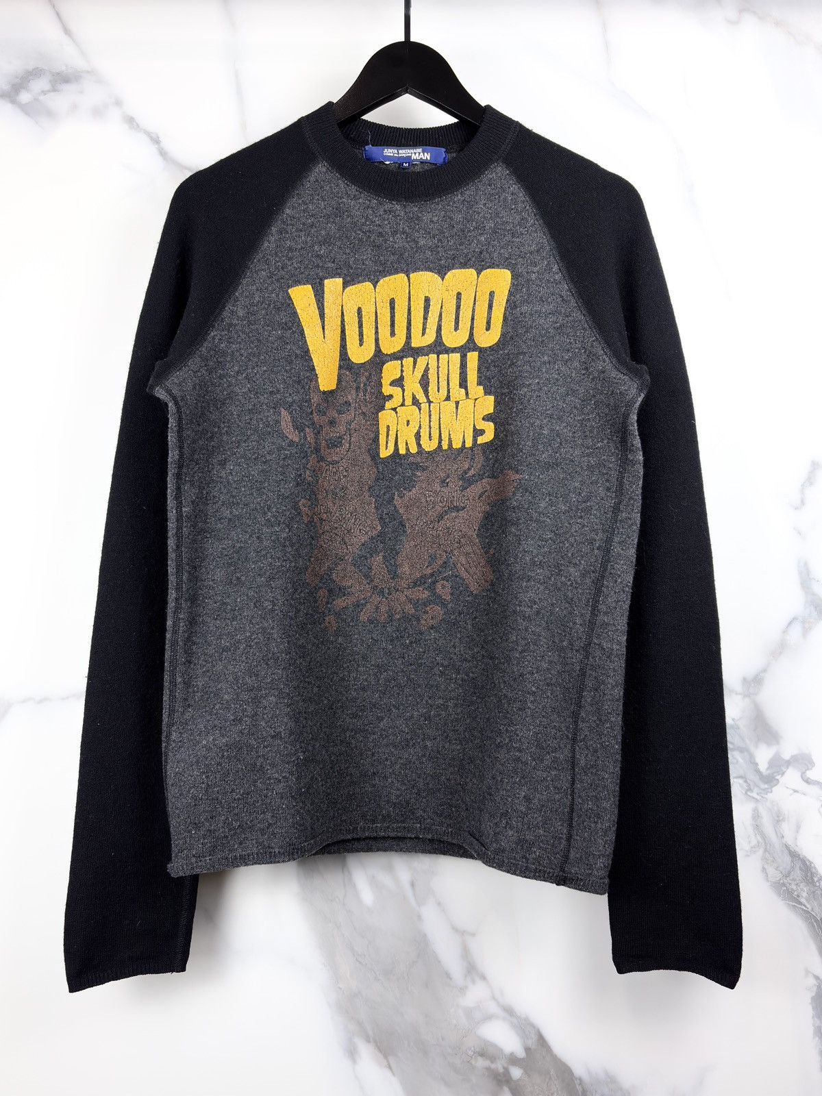 Junya Watanabe AW05 Junya Watanabe Voodoo Skull Drums Skeleton Sweater Size US M / EU 48-50 / 2 - 1 Thumbnail