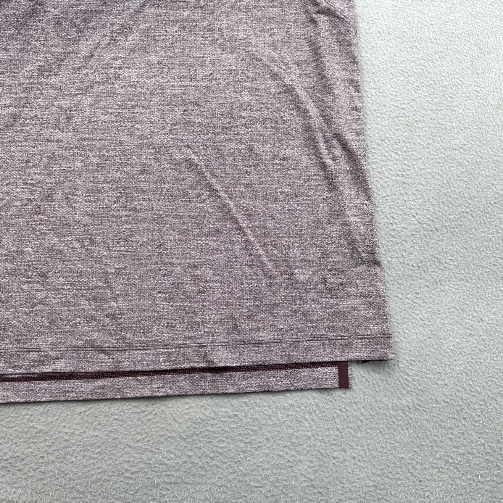 Lululemon Lululemon Polo Shirt Mens Large Purple Heather Golf Athletic Performance Casual Shirt Size US L / EU 52-54 / 3 - 7 Thumbnail