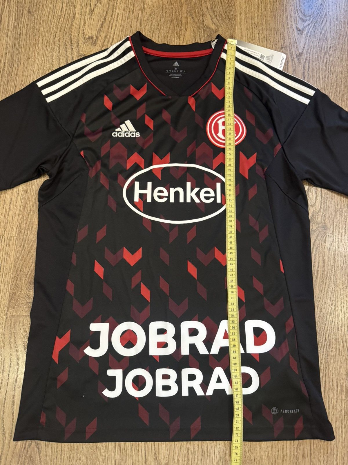 Adidas FORTUNA DUSSELDORF 2022-2023 ADIDAS FOOTBALL SHIRT SIZE M Size US M / EU 48-50 / 2 - 2 Thumbnail
