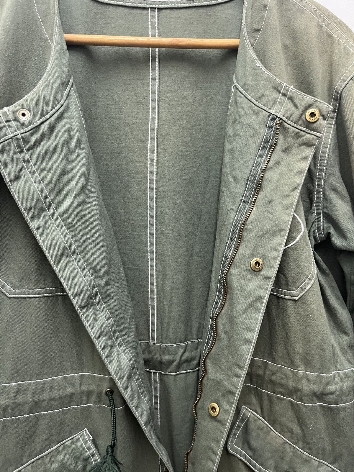 Ne-Net Ne-Net Parka Fishtail Sunfaded Jacket Size M / US 6-8 / IT 42-44 - 4 Thumbnail