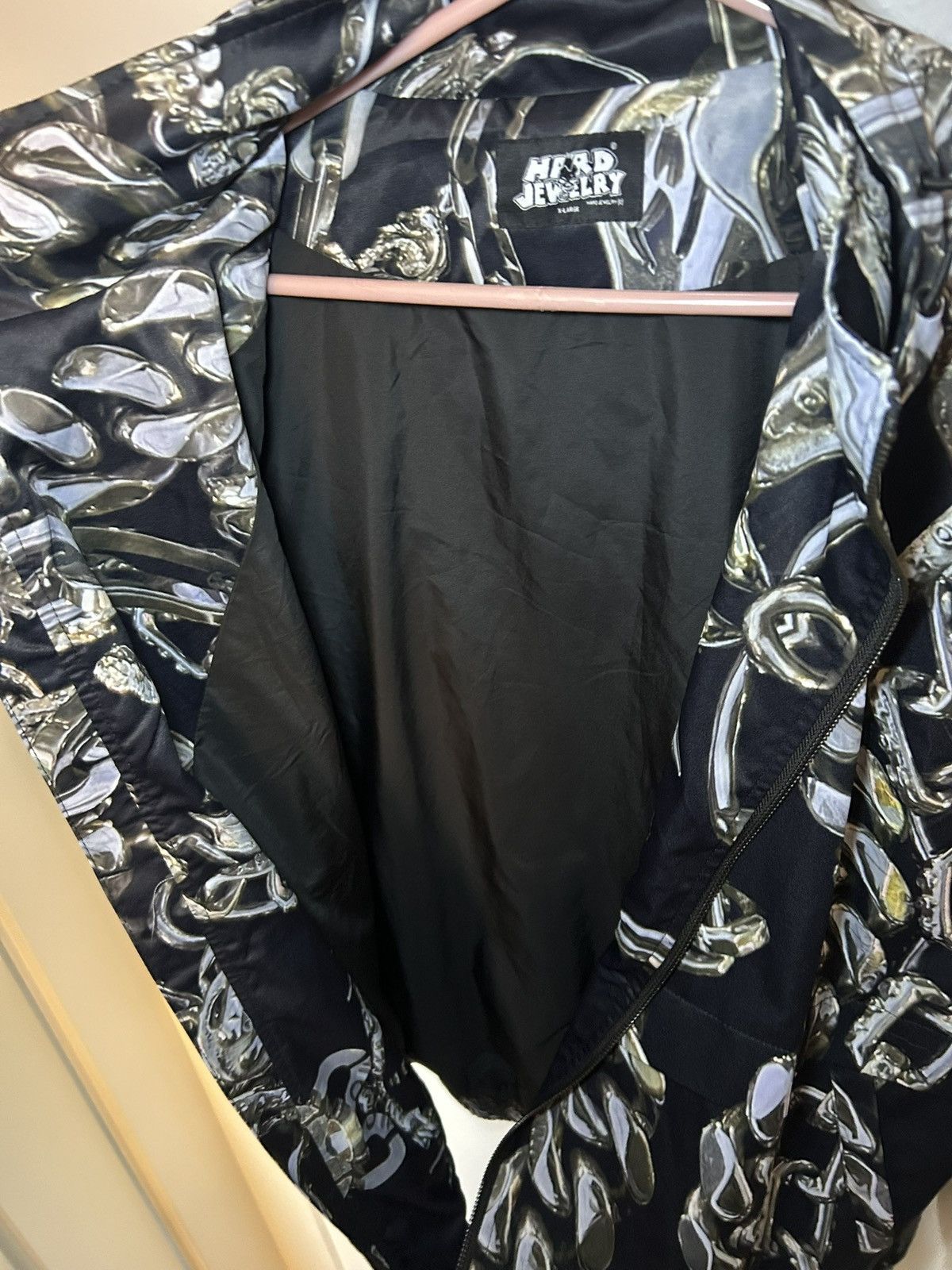 Jewelry Hard Jewelry chains windbreaker zip-up jacket Size US XL / EU 56 / 4 - 13 Thumbnail