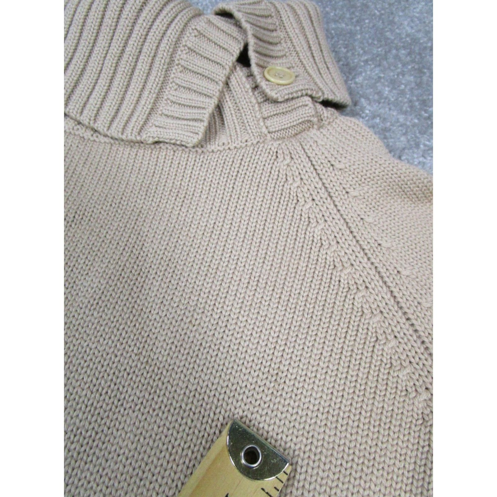 Theory Theory Sweater Womens Medium Brown Wool Knit Turtleneck | Pullover Knit Wool Sweater | Theory Womens M Brown Knit Turtleneck Sweater Size M / US 6-8 / IT 42-44 - 4 Thumbnail