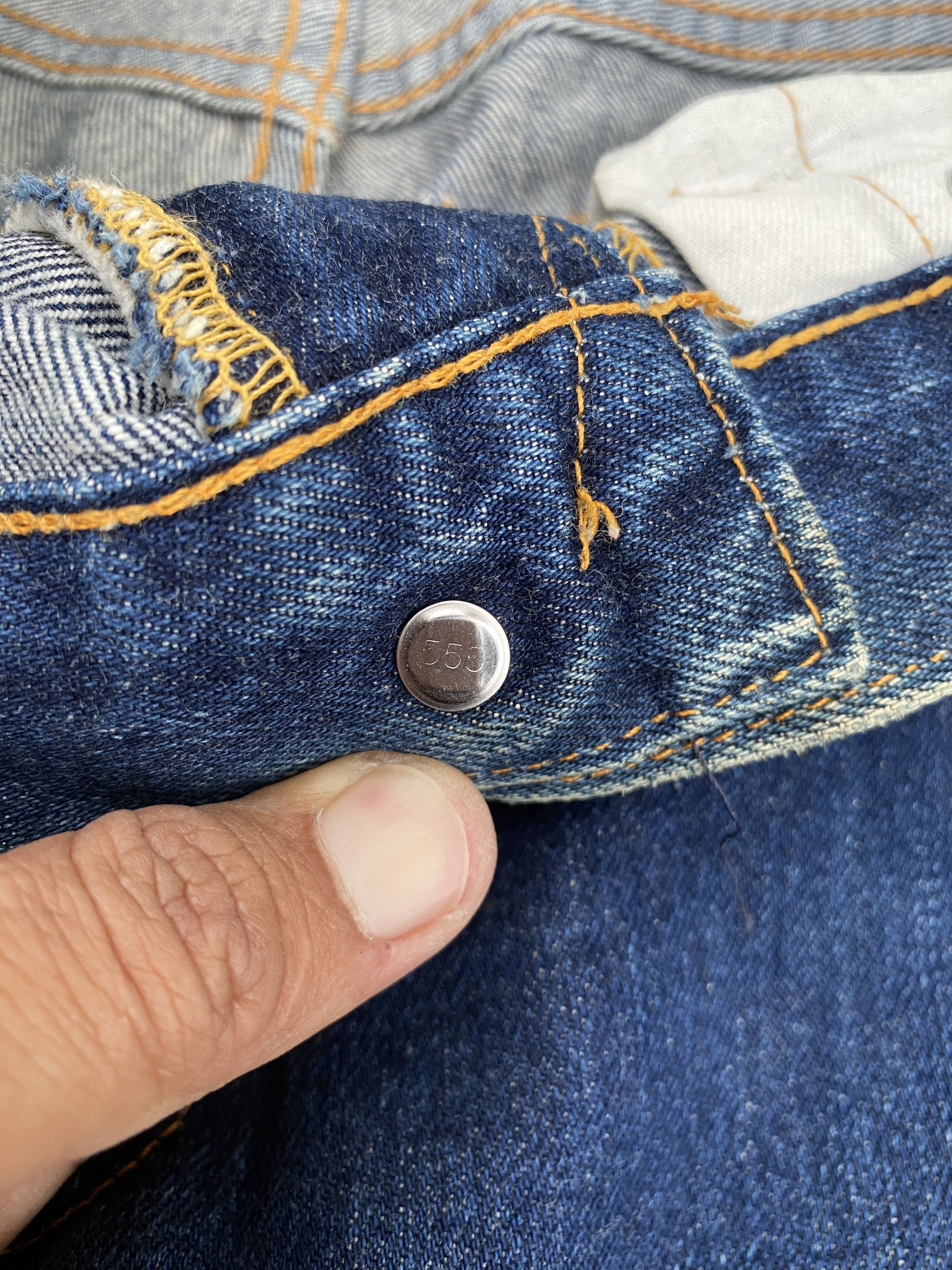 Levi's × Levi's Vintage Clothing Levis 551ZXX LVC USA Big E Selvedge Jeans Size US 30 / EU 46 - 10 Thumbnail