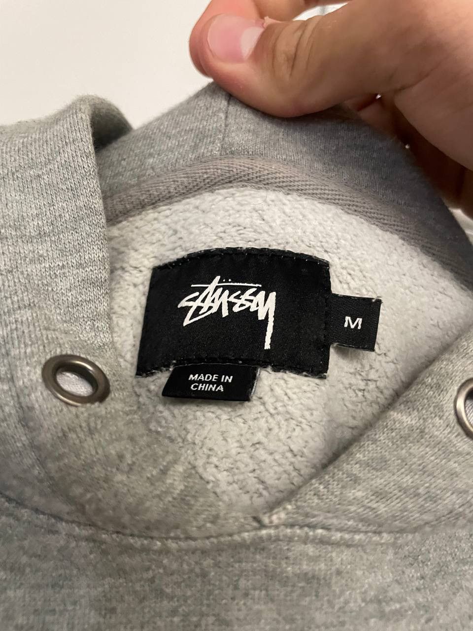 Stussy Stussy Grey Streetwear Hoodie Size US M / EU 48-50 / 2 - 3 Thumbnail