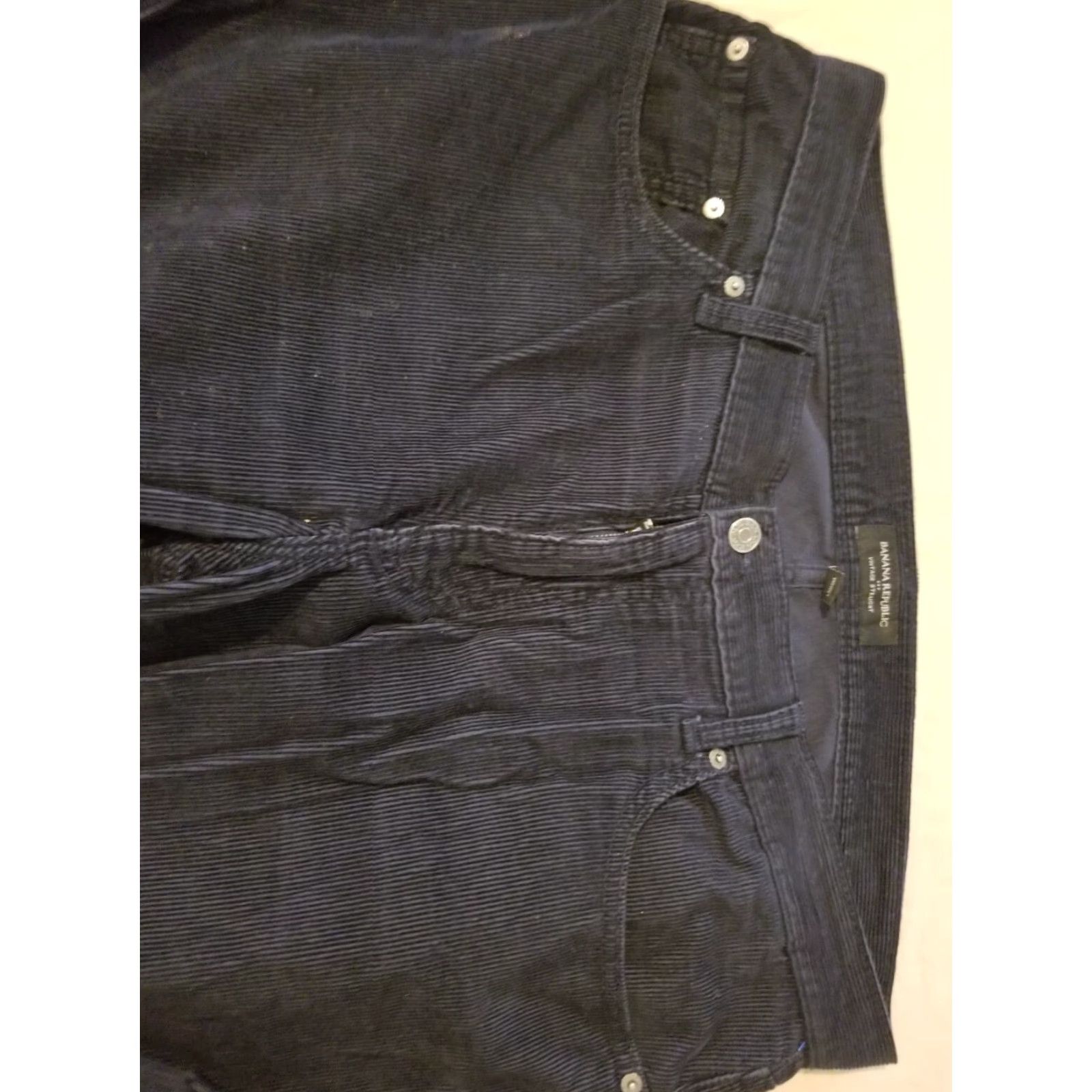 Banana Republic Banana Republic Jeans Pants Corduroy Cotton Navy Blue 36x30 Mens 38x30 Inseam 30 Denim/Jeans Shirt? Size US 36 / EU 52 - 4 Thumbnail