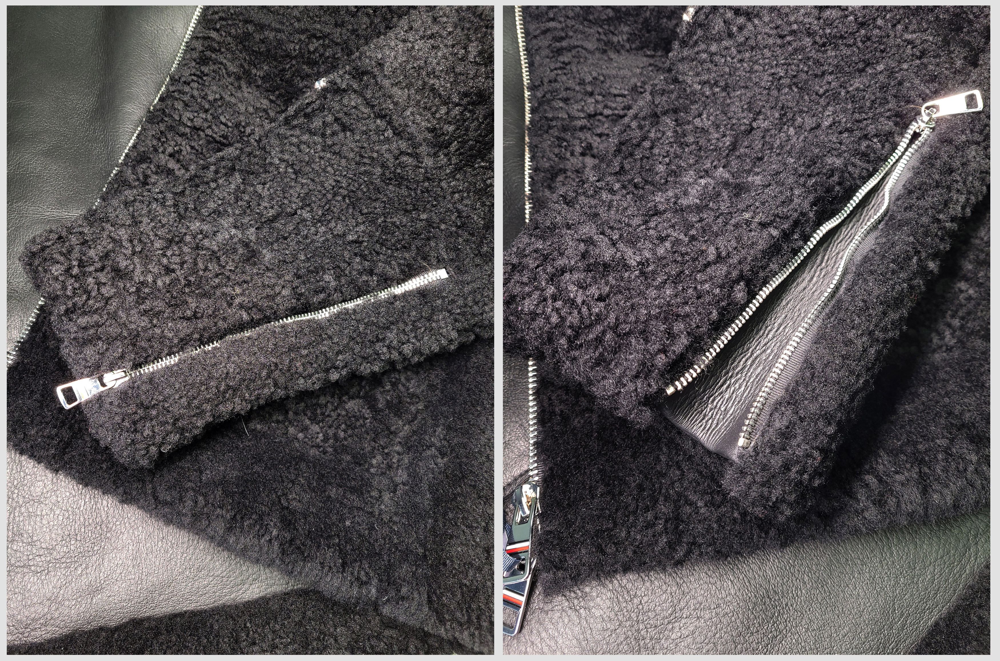 Tommy Hilfiger TOMMY HILFIGER _ AVIATOR _ ELEVATED SHEARLING JACKET _ LAMB Size US L / EU 52-54 / 3 - 6 Thumbnail