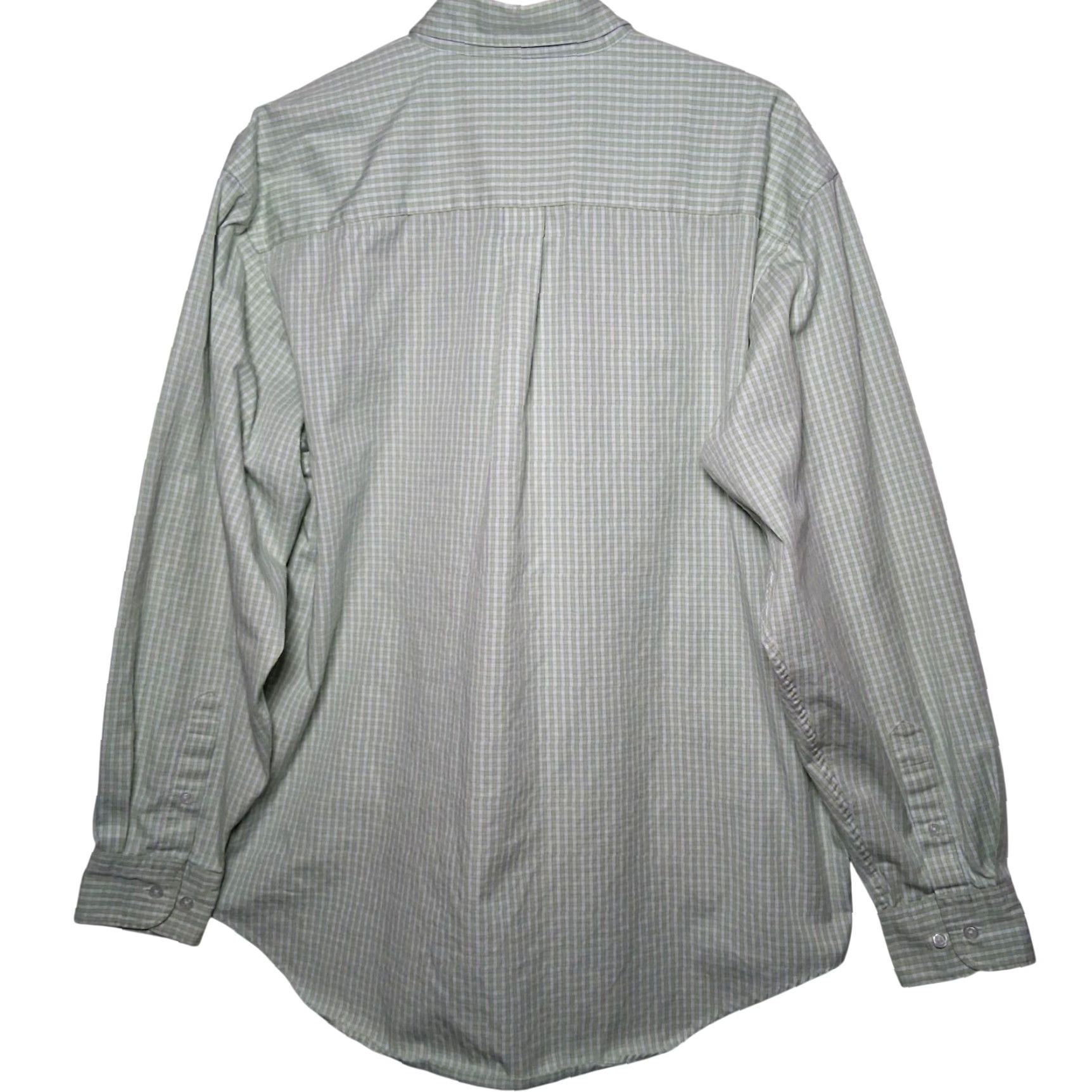 Port Authority Kelloggs Snacks Shirt L Button-Down Long Sleeve Green Plaid Tony The Tiger Size US L / EU 52-54 / 3 - 4 Thumbnail