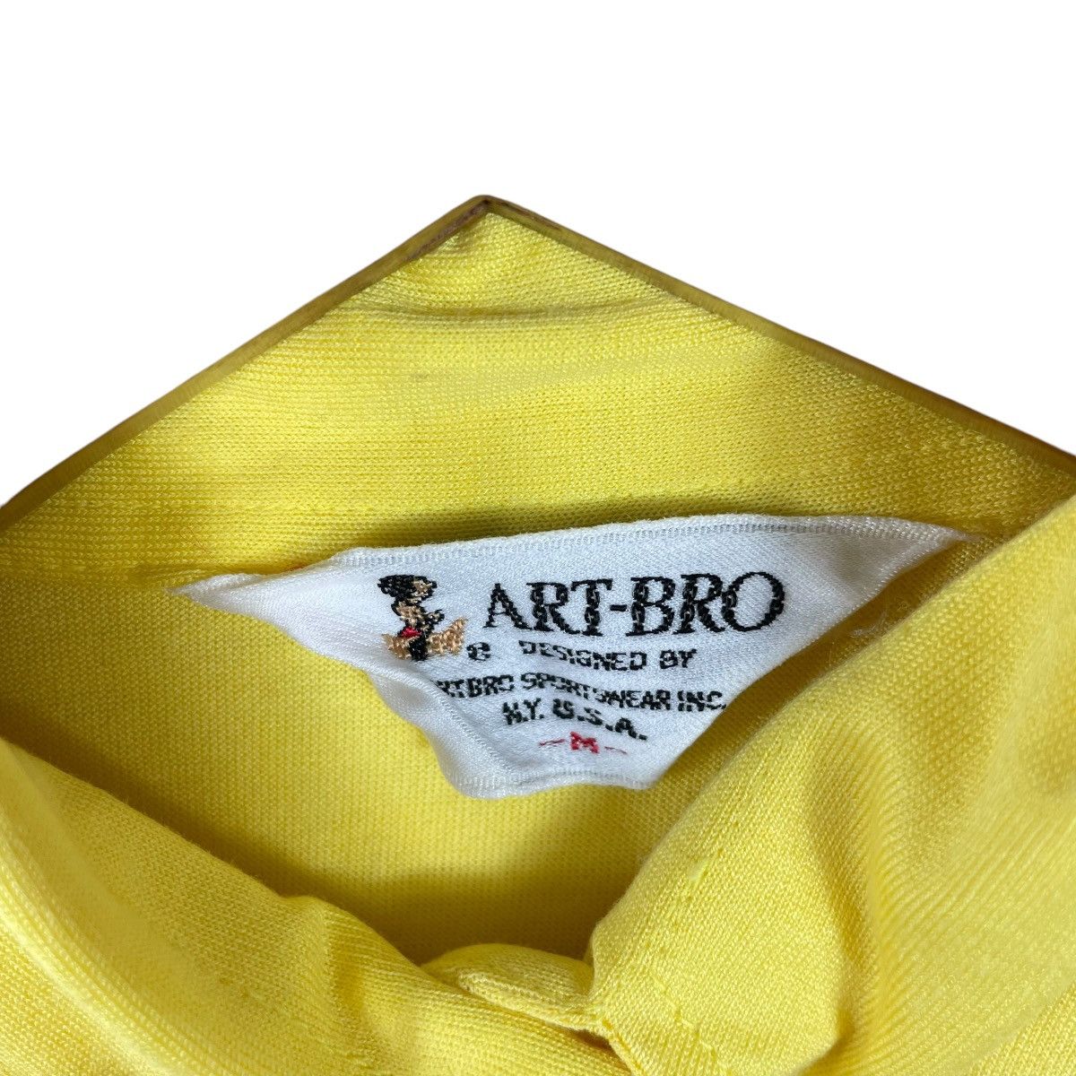 Vintage Vintage Art Bro Collar Sharp Polo Tee Shirt Size US M / EU 48-50 / 2 - 5 Thumbnail