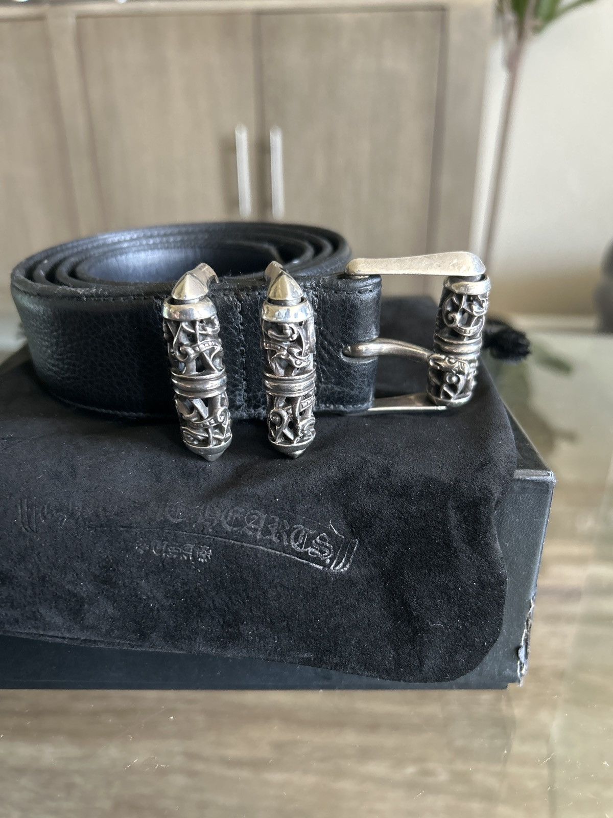 chrome hearts roller belt