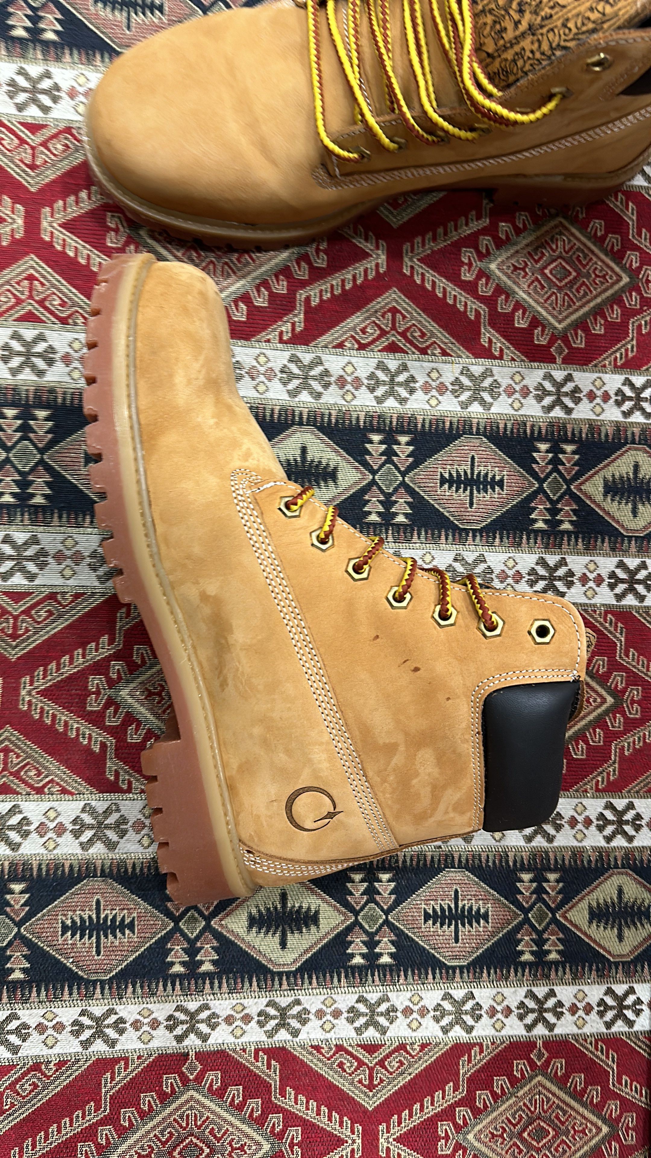 Derschutze Derschütze "yasmin v3" Boots Size 45 Timberland Style Size US 11 / EU 44 - 9 Thumbnail