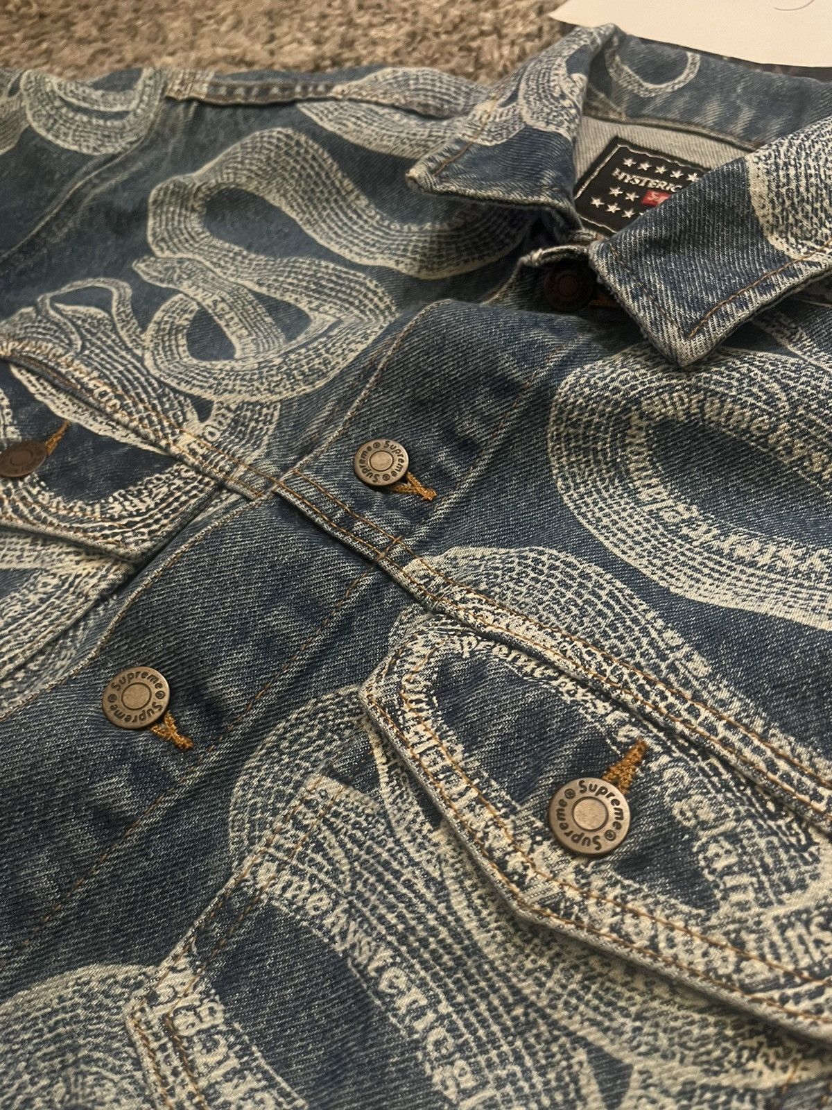 Hysteric Glamour × Supreme Supreme x Hysteric Glamour Denim Jacket Size US M / EU 48-50 / 2 - 3 Thumbnail