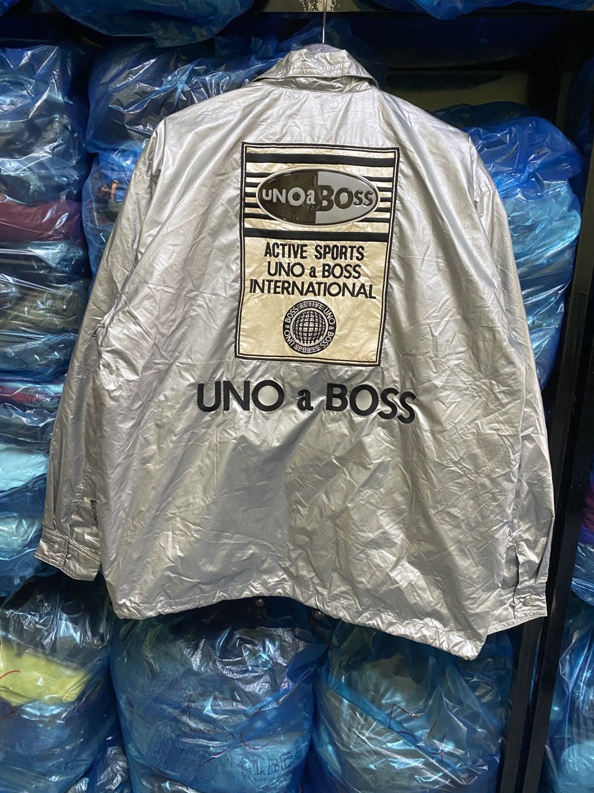 Other VINTAGE UNO BOSS STREETWEAR WINDBREAKER Size US M / EU 48-50 / 2 - 7 Thumbnail