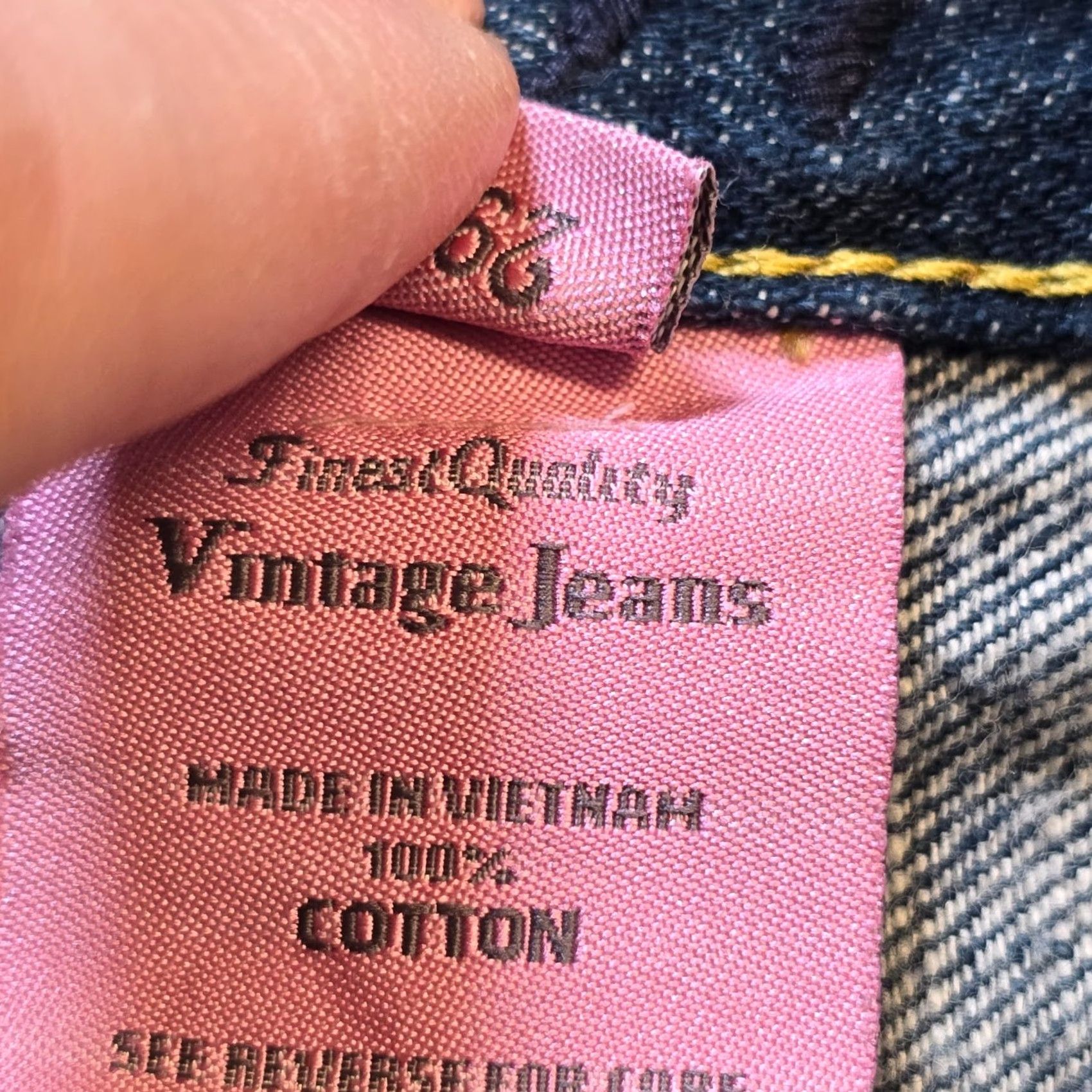 Vintage VINTAGE American Republic Jeans Women Size 29 Blue Flare Embroidery Low Rise Capsule Y2K Size 29" - 7 Thumbnail