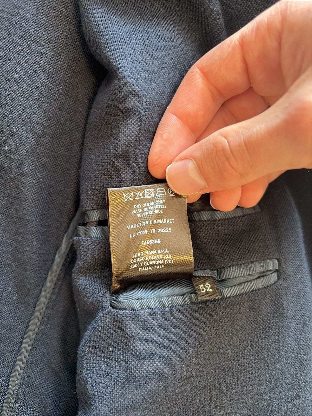 Loro Piana Loro Piana Blazer Size 52R - 6 Thumbnail