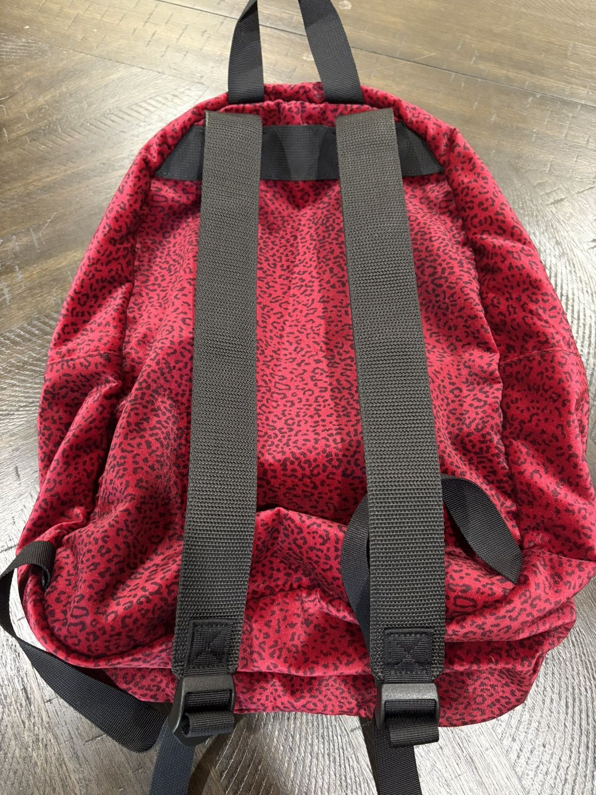 Supreme Velvet Backpack \"Red Leopard” Red Leopard Supreme Velvet Backpack Brand New $275 Available In