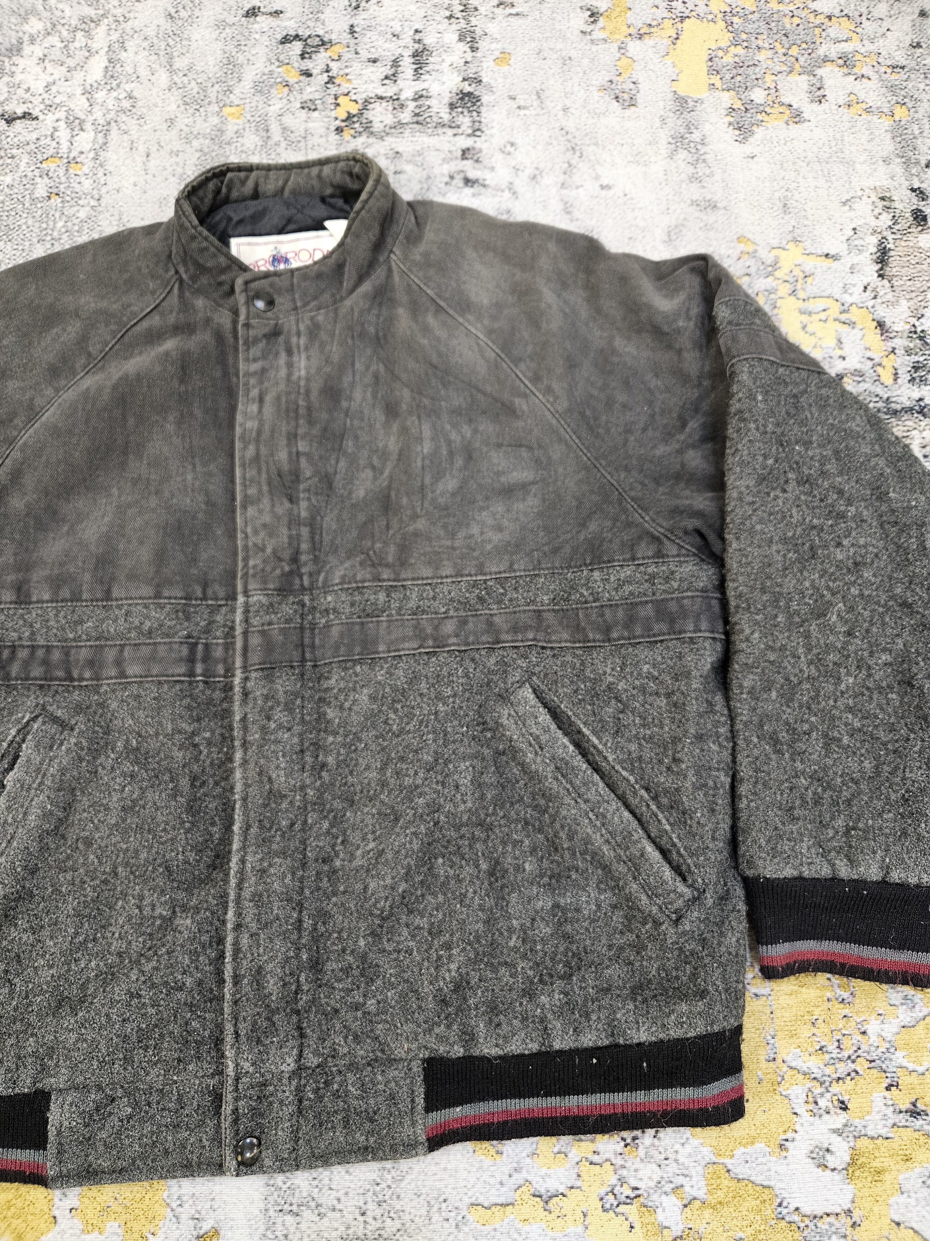 If Six Was Nine Vtg PRCA Professional Rodeo Cowboys Association BomberJacket Size US M / EU 48-50 / 2 - 3 Thumbnail