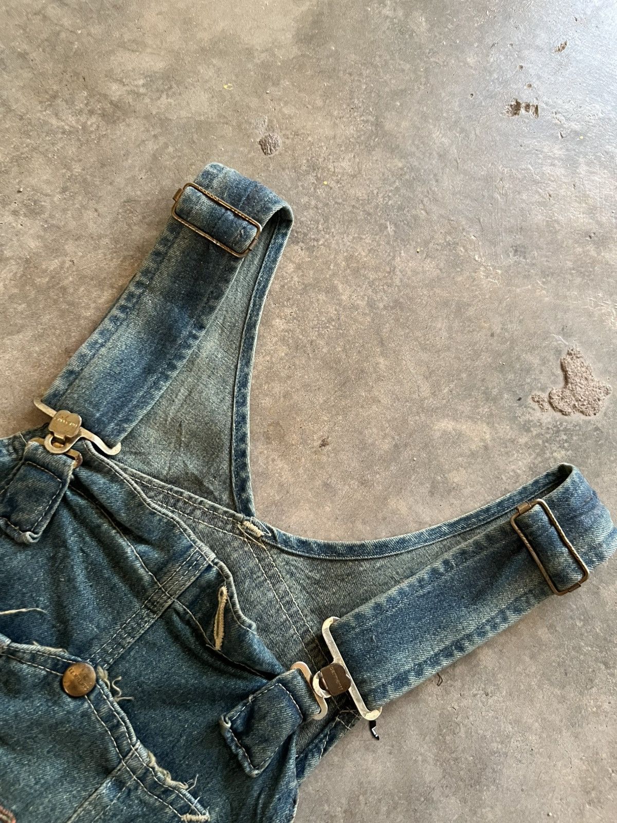 Carhartt Carhartt Denim Vintage Overalls Size US 28 / EU 44 - 10 Thumbnail
