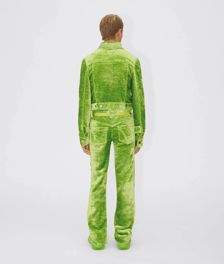 Bottega Veneta Bottega Veneta Stretch Chenille Trousers Size US 34 / EU 50 - 2 Thumbnail