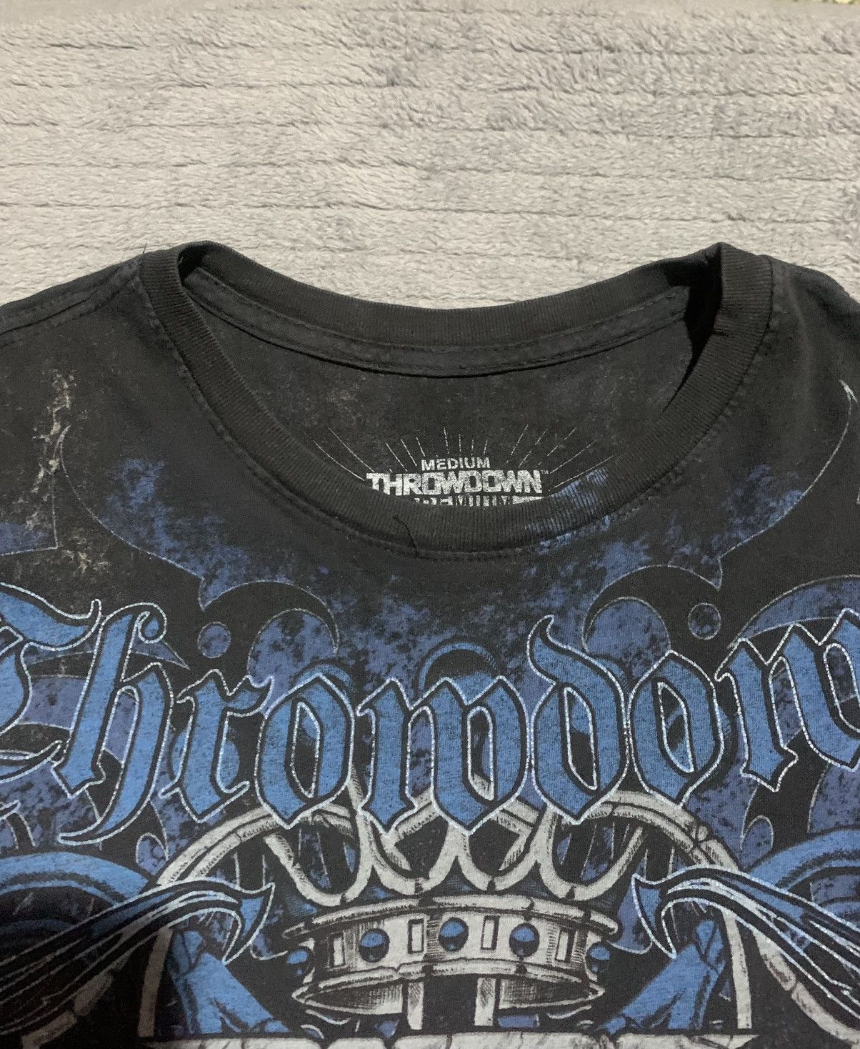 Affliction Black and blue Throdown Premium T-shirt Size US L / EU 52-54 / 3 - 3 Thumbnail