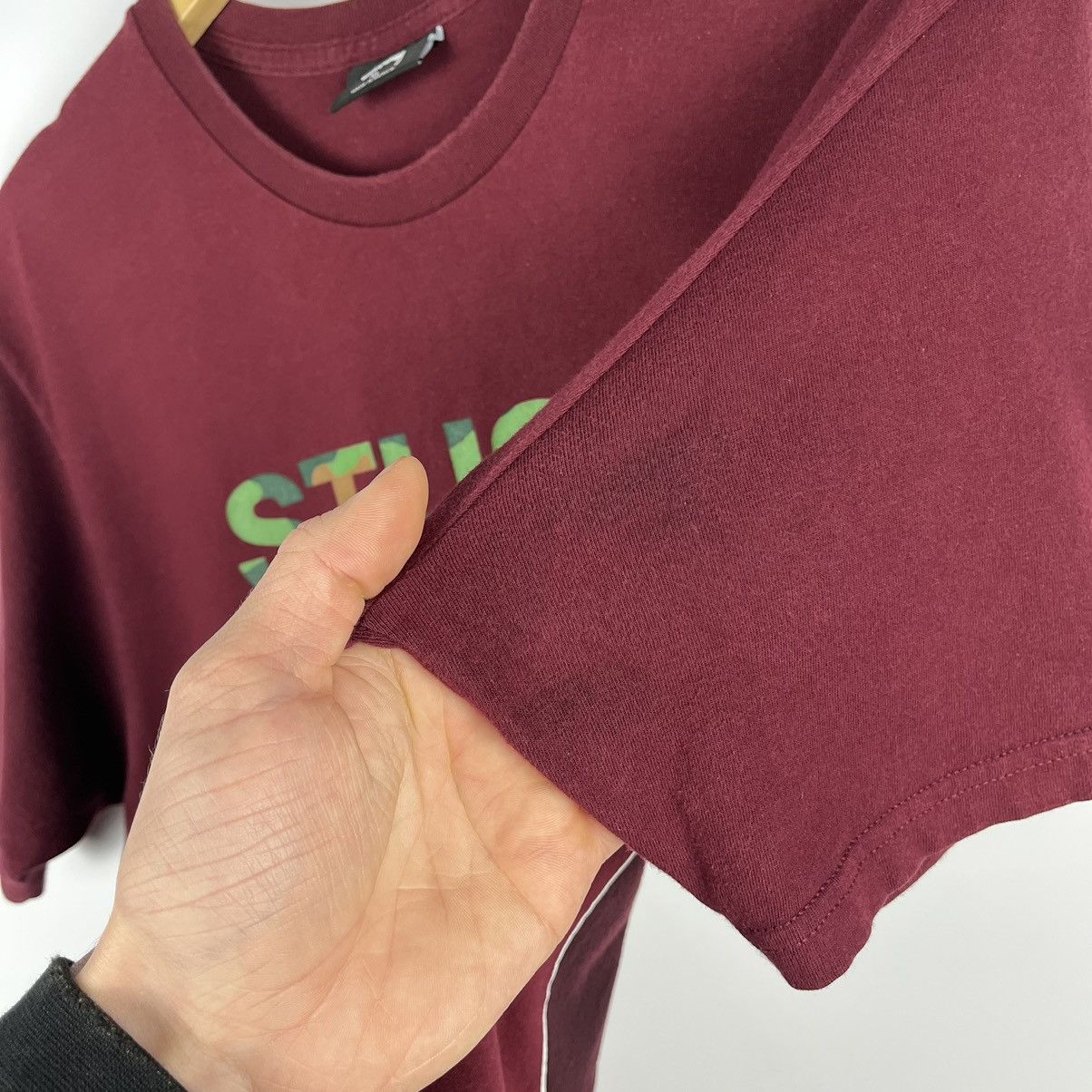 Stussy Vintage Stussy 8 ball big logo y2k T Shirt 90’s Size US M / EU 48-50 / 2 - 8 Thumbnail