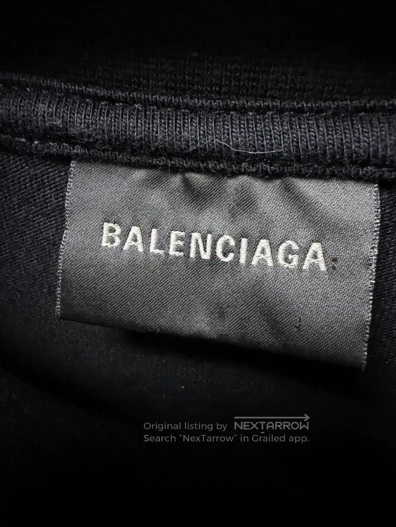 Balenciaga Balenciaga Black Short Sleeve T-Shirt Size US M / EU 48-50 / 2 - 3 Thumbnail