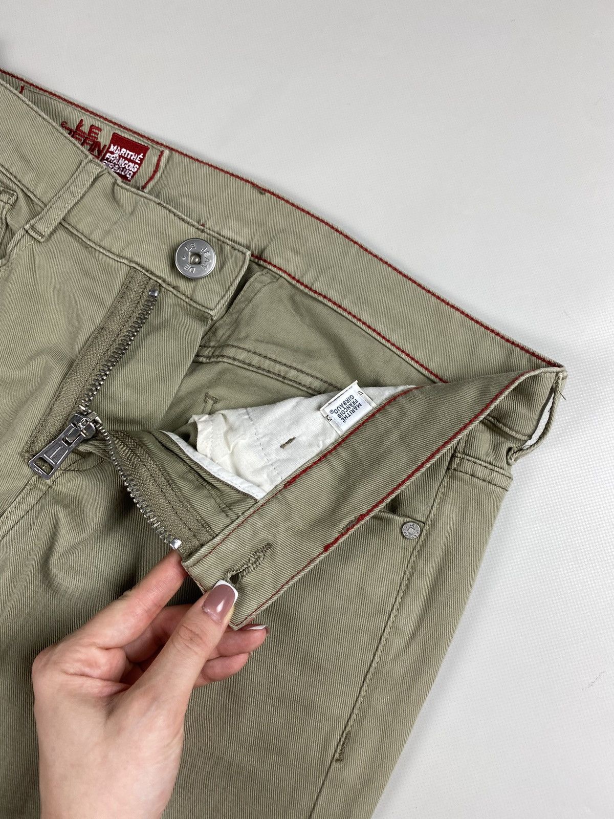 Marithe + Francois Girbaud × Vintage Marithe Francois Girbaud vintage ladies avant-garde jeans Size 30" / US 8 / IT 44 - 12 Thumbnail