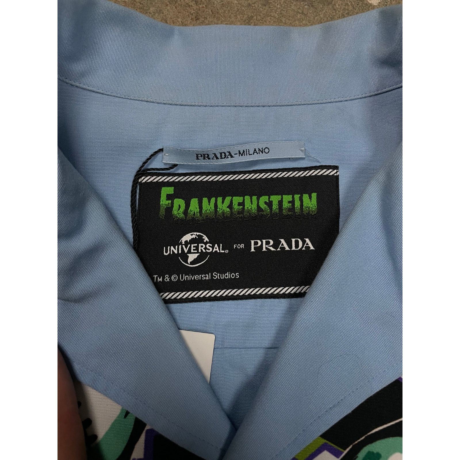 Prada Prada Frankenstein Button Up Double Panel XS Used Size US XS / EU 42 / 0 - 3 Thumbnail
