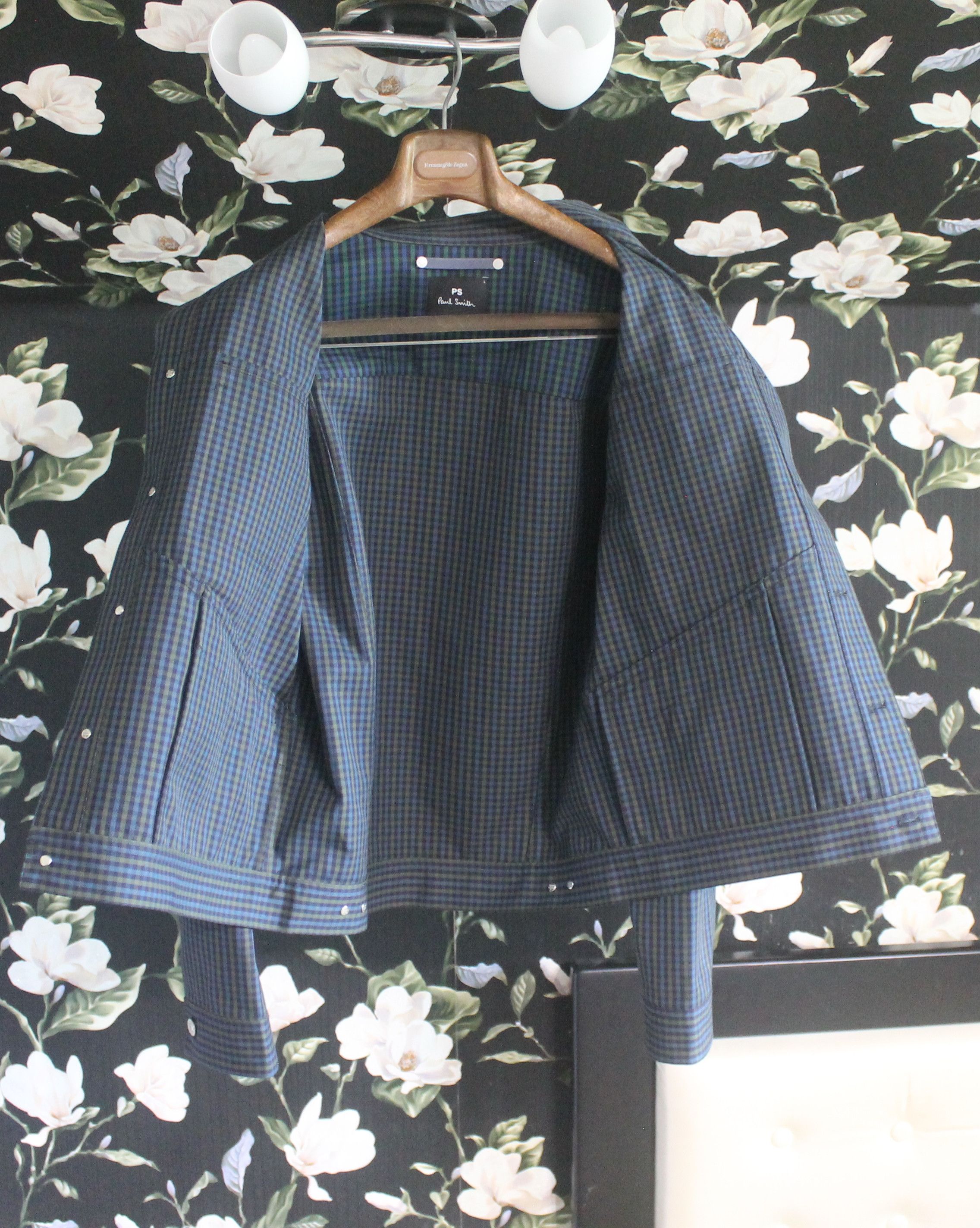 Paul Smith Paul Smith Trucker Checked Jacket Size US L / EU 52-54 / 3 - 5 Thumbnail