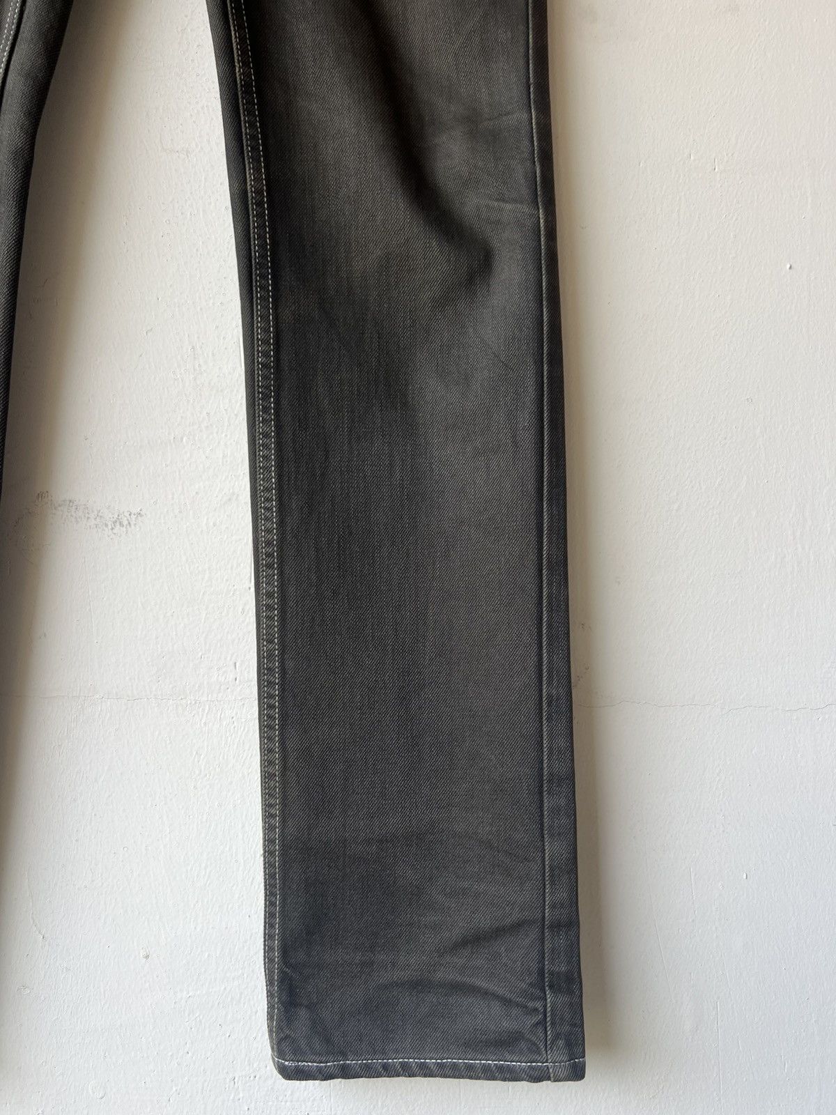 Lounge Lizard Lounge Lizard Waxed Denim Jeans Size US 30 / EU 46 - 14 Thumbnail