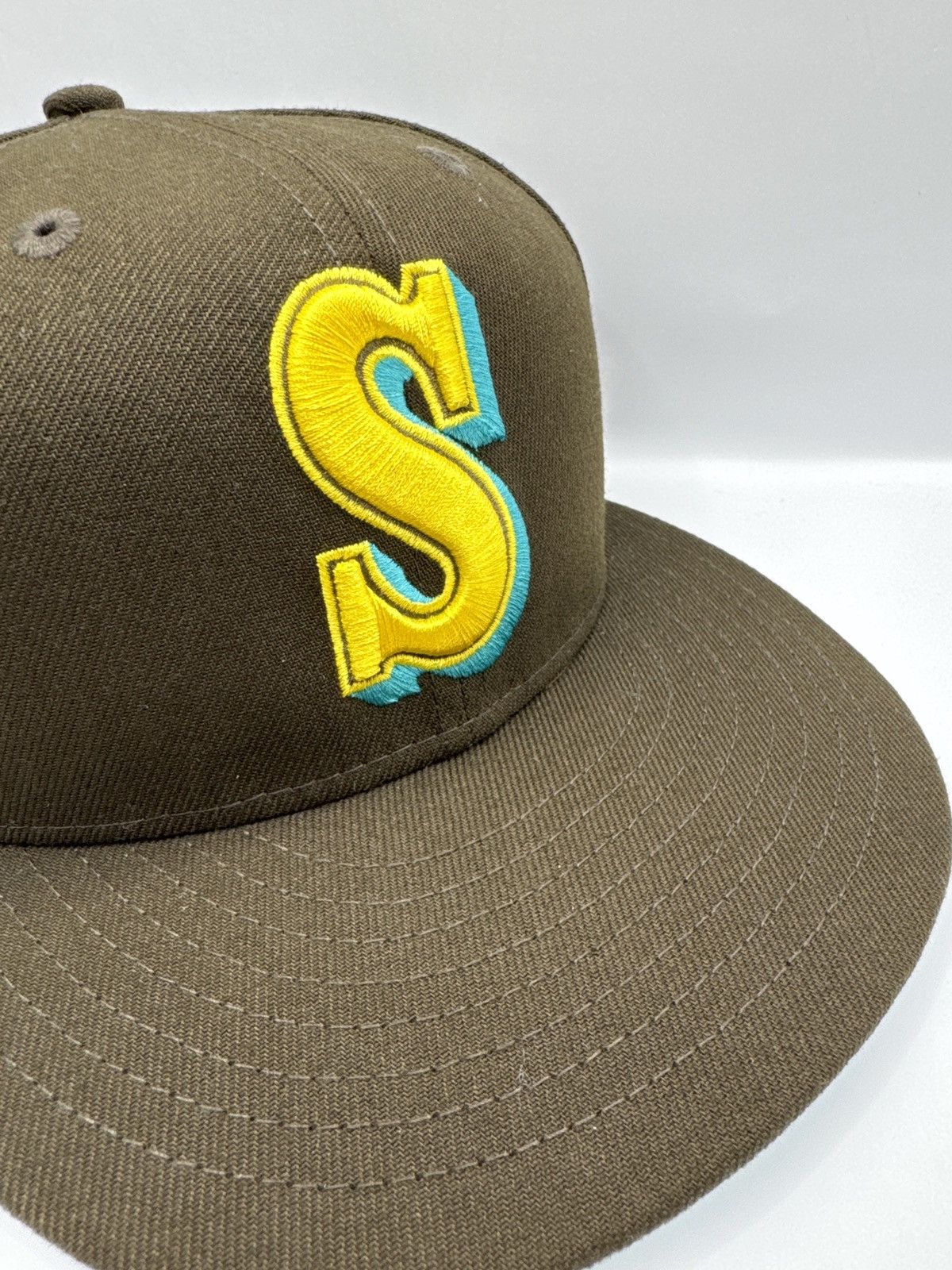 Hat Club × MyFitteds × New Era New era Seattle mariners size 7 1/8 Size ONE SIZE - 5 Thumbnail