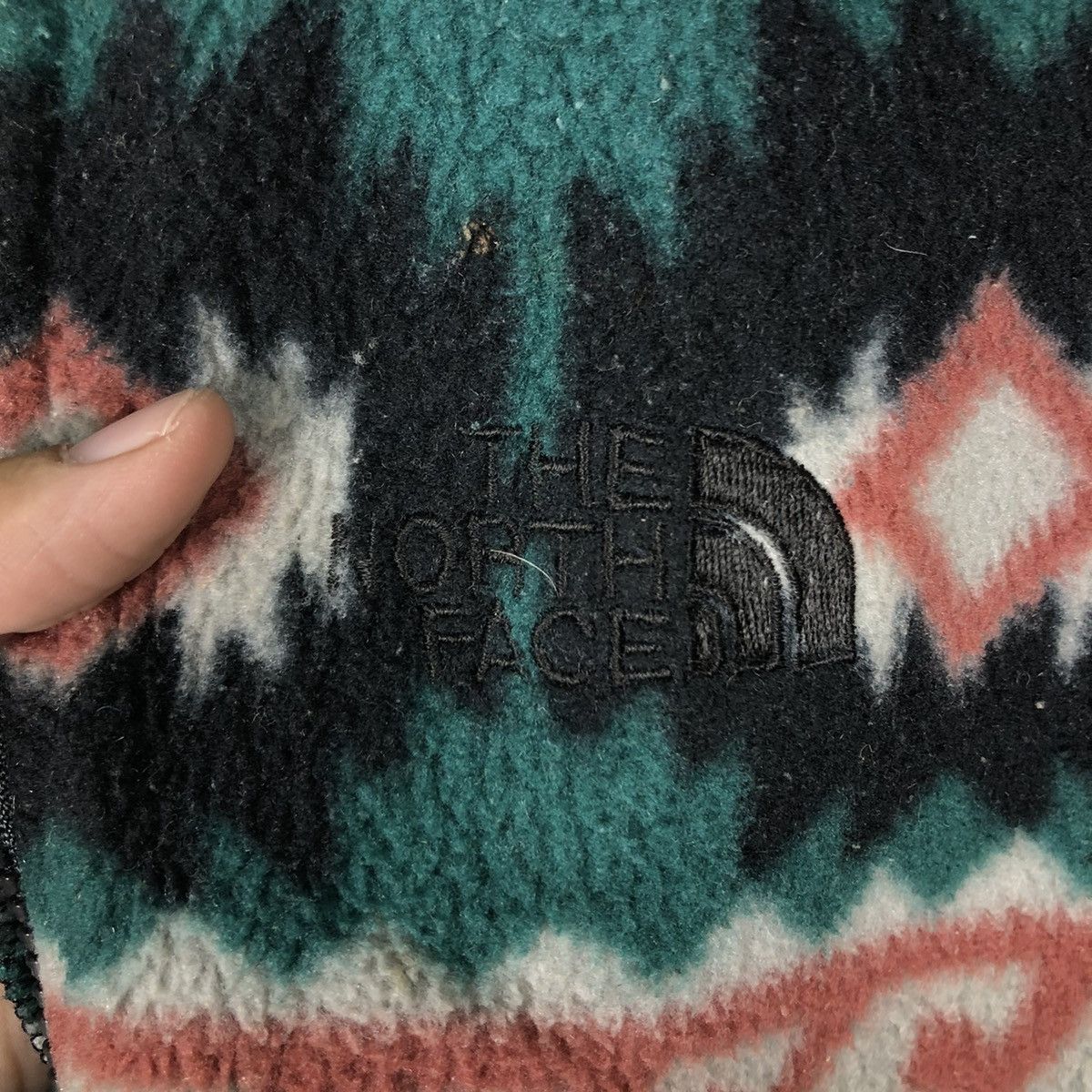 The North Face 🔥90’s Vintage The North Face Fleece Vest Made in USA Aztec Size US M / EU 48-50 / 2 - 12 Thumbnail