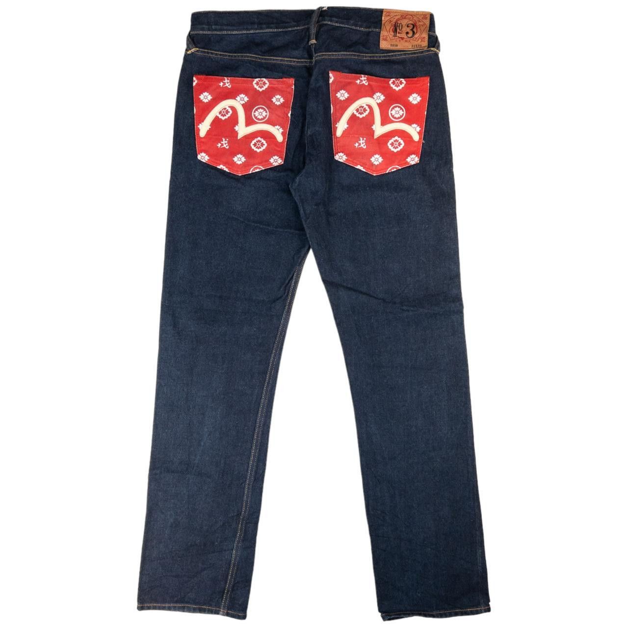 Evisu Vintage Evisu Double Gull Japanese Denim Jeans Size W33 Size US 33 - 2 Thumbnail