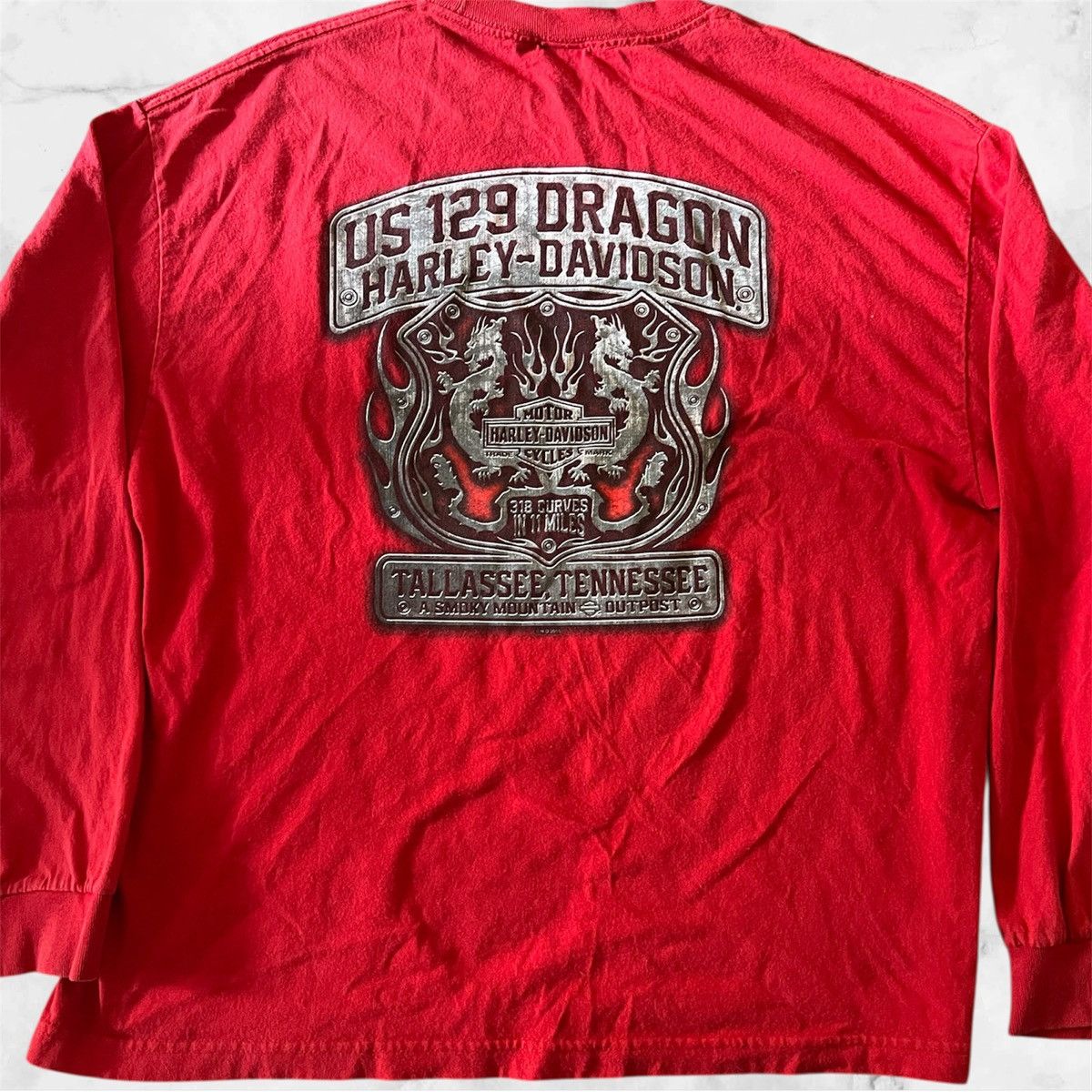 Harley Davidson Harley Davidson Tallassee Tennessee long sleeve shirt Size US L / EU 52-54 / 3 - 2 Thumbnail