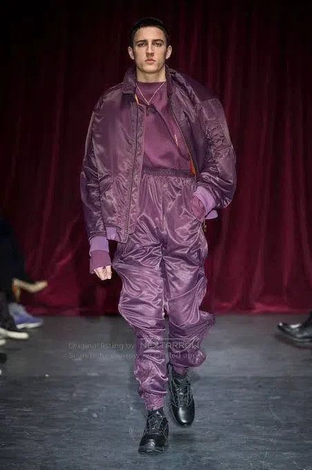 Y/Project Purple Bomber Jacket Size L. Size US L / EU 52-54 / 3 - 3 Thumbnail