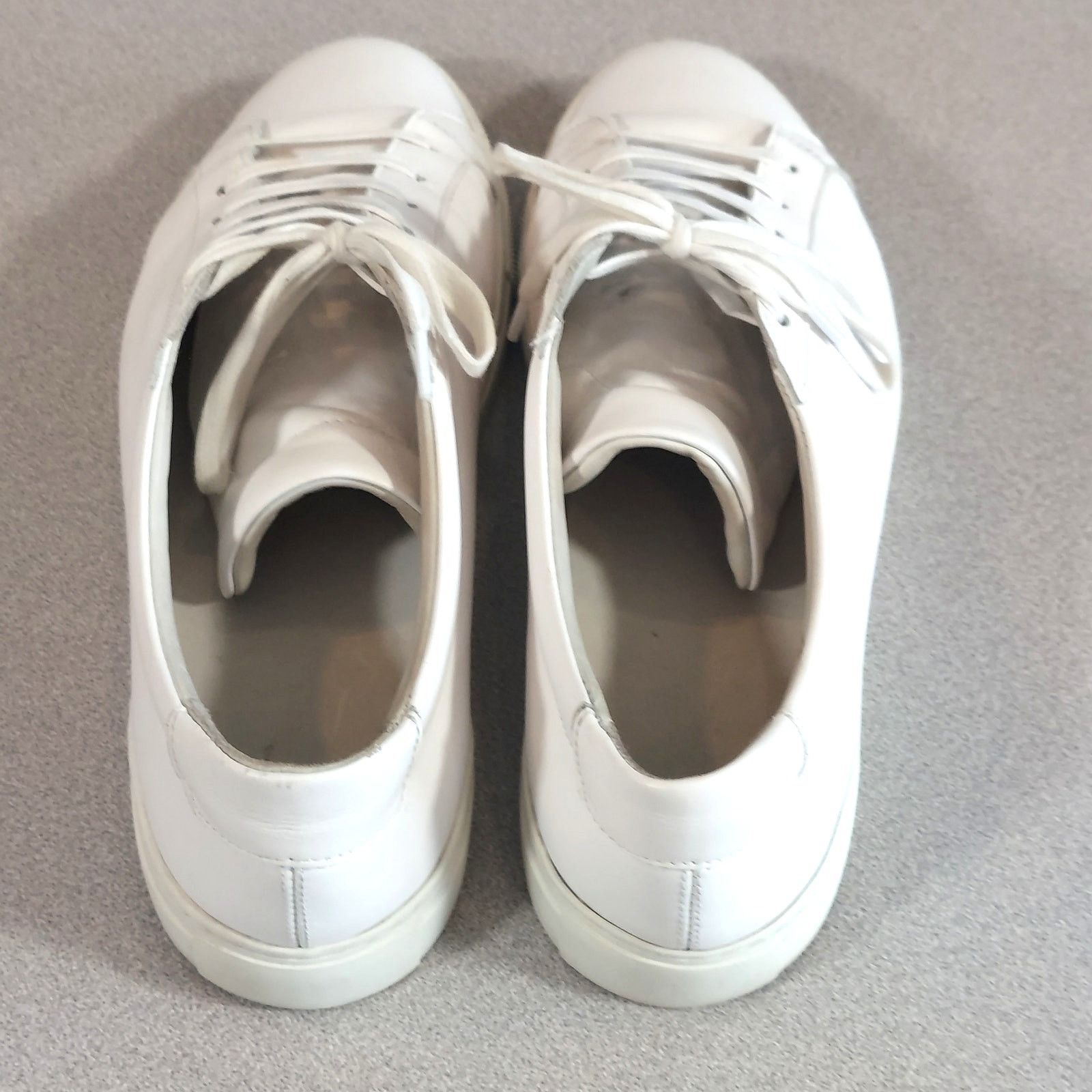 TAFT Taft Shoes Mens US Size 9 (EU 42) White Leather Sneakers Size US 9 / EU 42 - 5 Thumbnail
