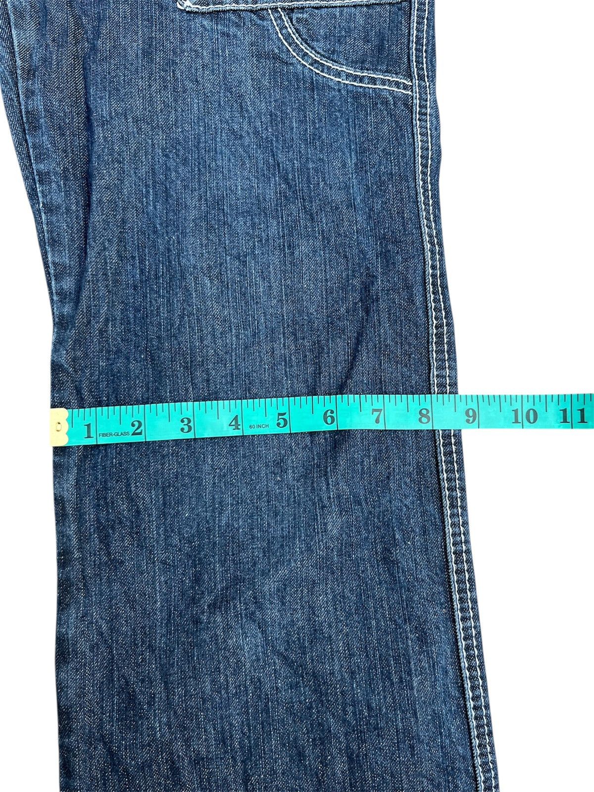 Japanese Brand 🔥VERY RARE🔥BACK RUSH Punk Triple Waist Denim Size US 28 / EU 44 - 19 Thumbnail