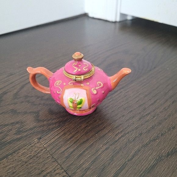 Other Mini Decorative Ceramic Teapot Trinket Box Set Spring Size ONE SIZE - 5 Thumbnail