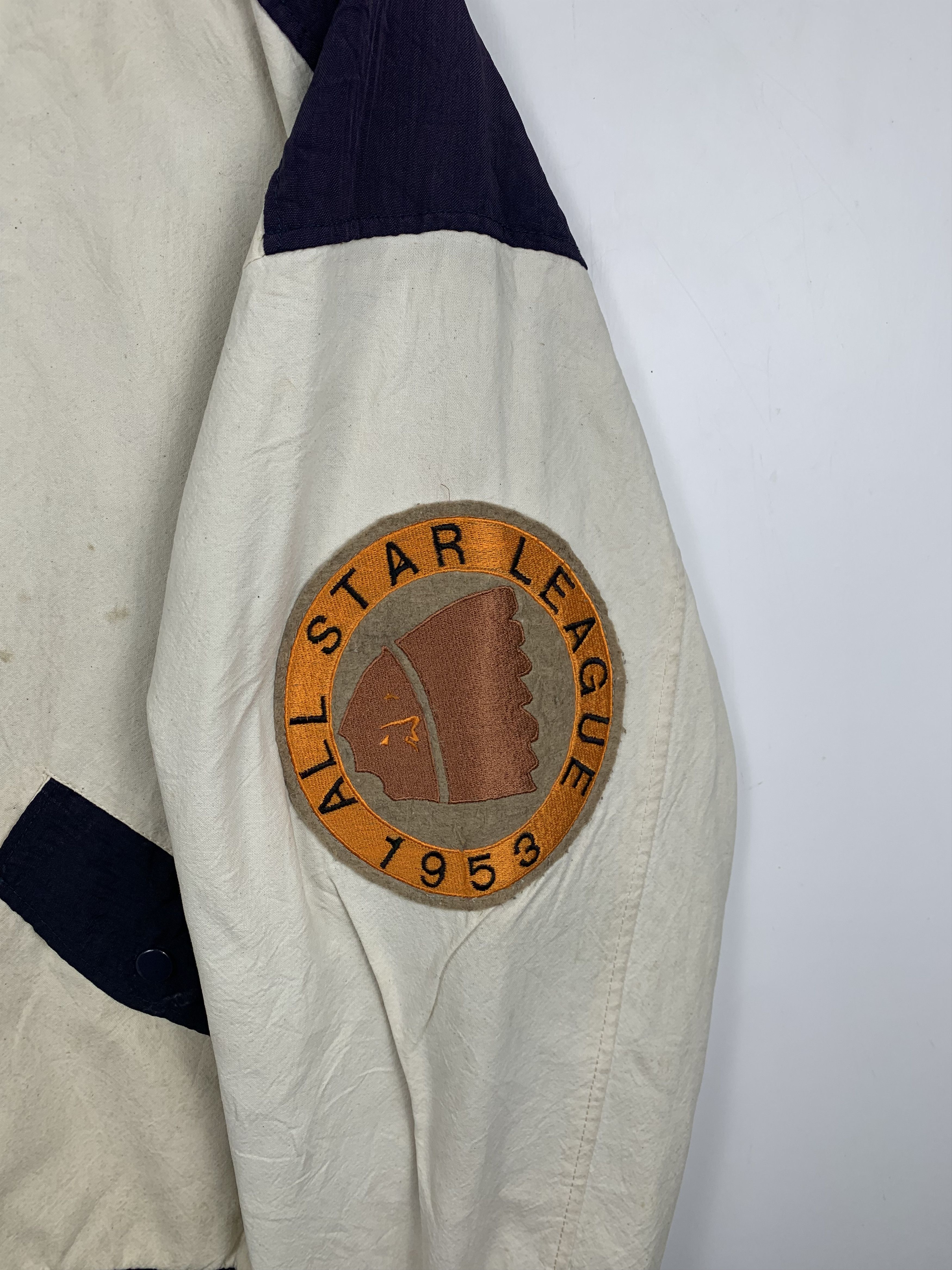 Vintage Vintage 90s All Star National Team Varsity Jacket J1125 Size US M / EU 48-50 / 2 - 5 Thumbnail