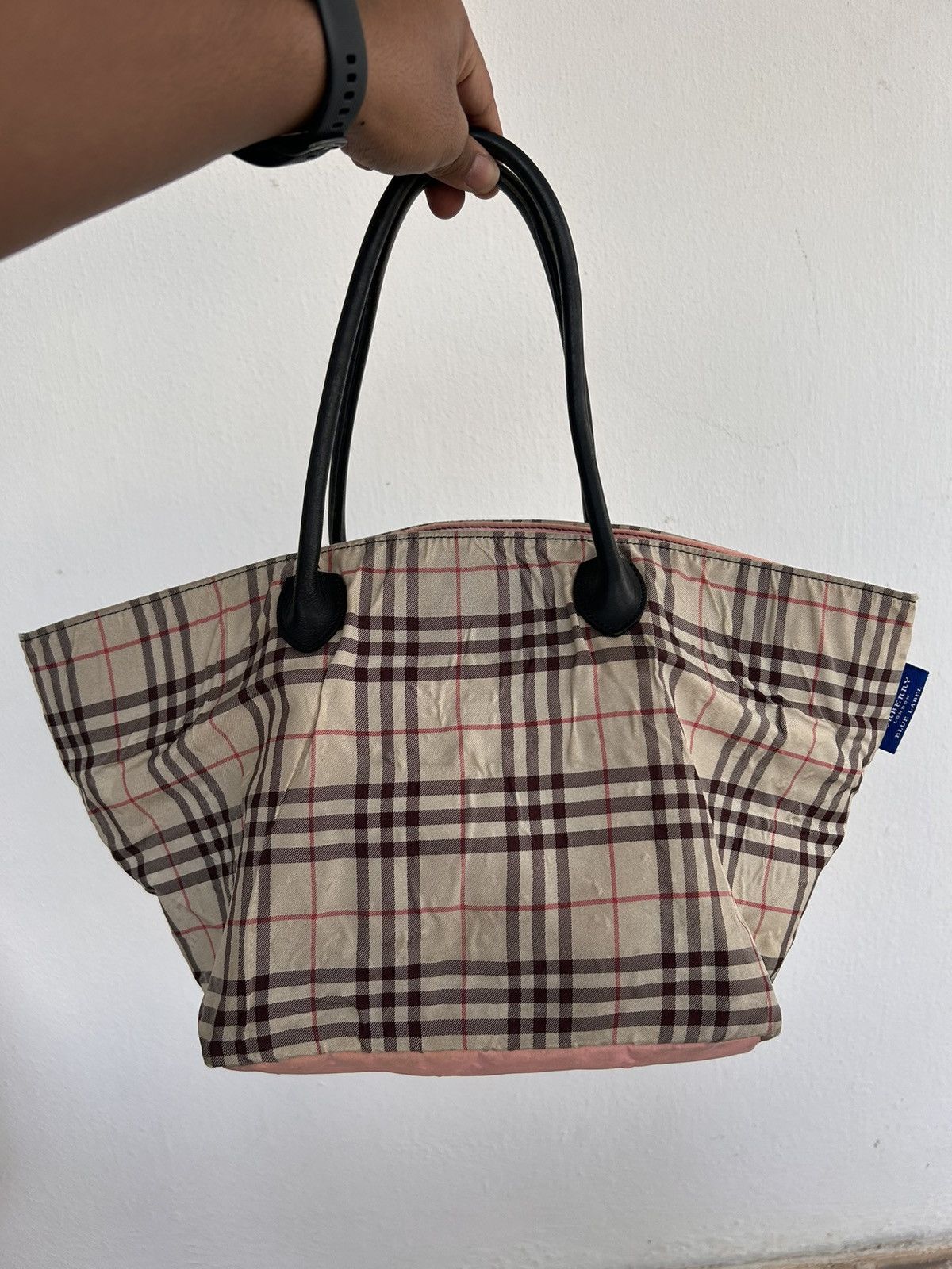 Burberry Burberry Nylon Blue Label Canvas Size ONE SIZE - 6 Thumbnail