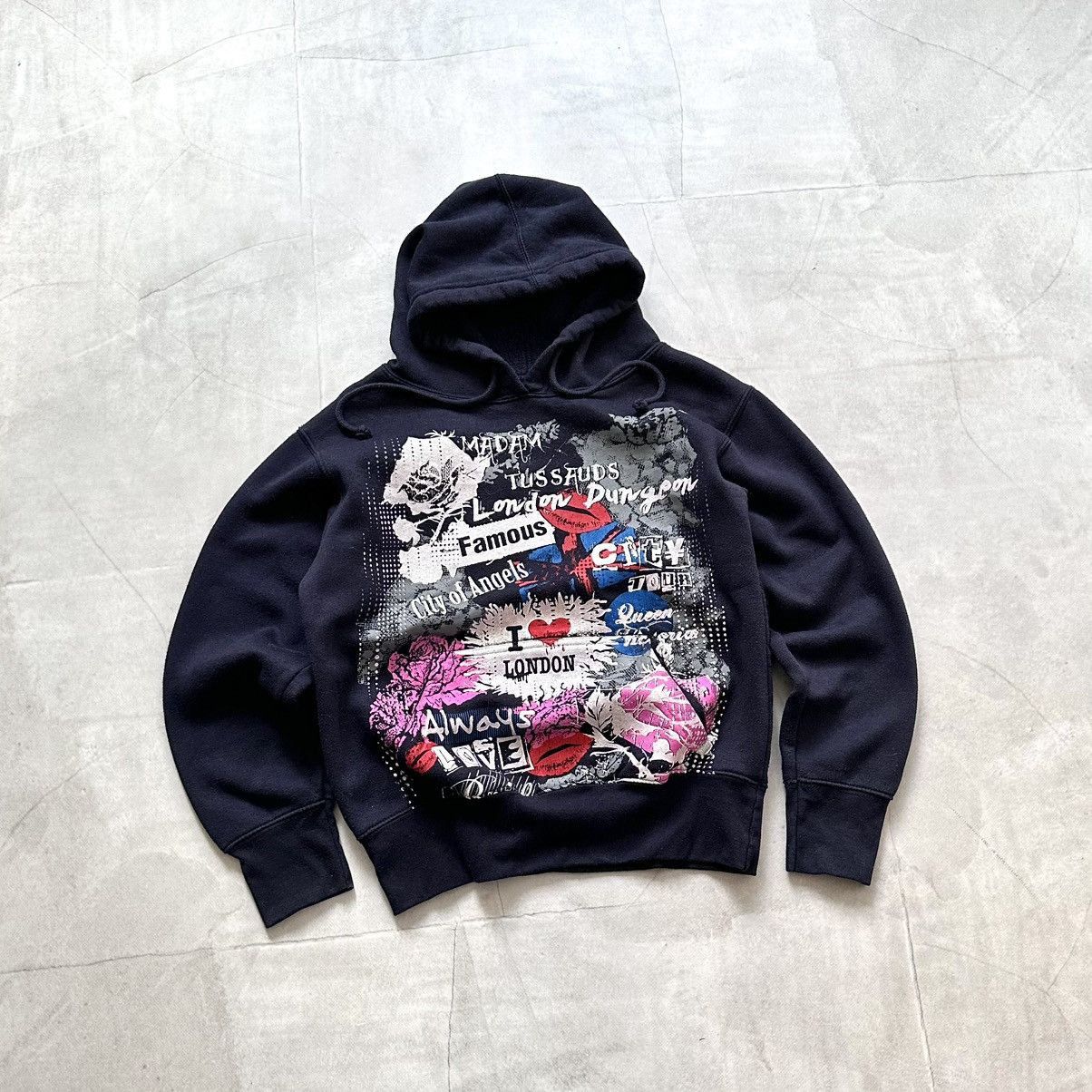Hysteric Glamour × Undercover Poem London Punk British Hoodie Vivienne Westwood Vibe Size M / US 6-8 / IT 42-44 - 1 Thumbnail