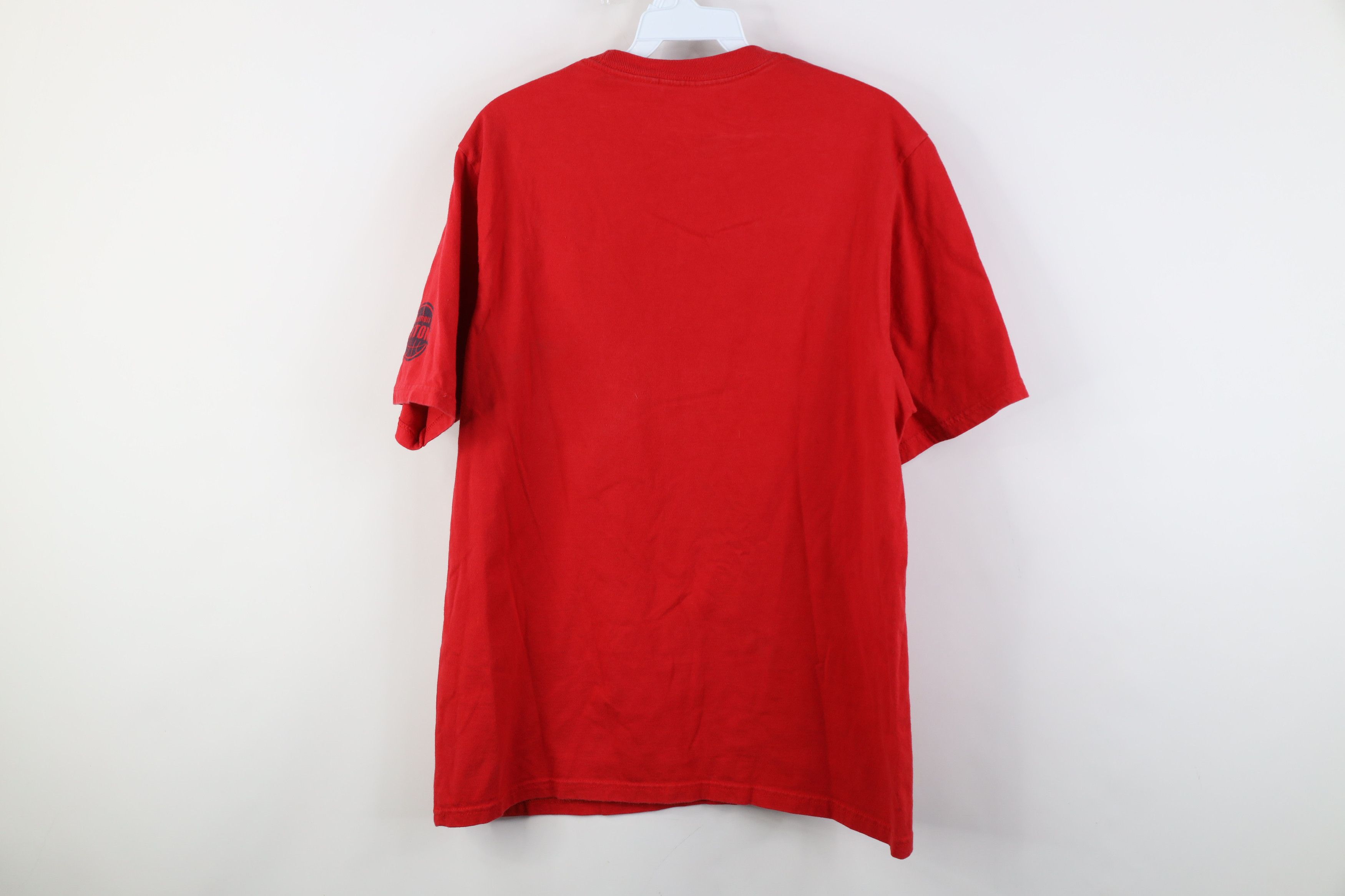 Adidas Adidas Spell Motor City Detroit Pistons Basketball T-Shirt Size US M / EU 48-50 / 2 - 12 Thumbnail