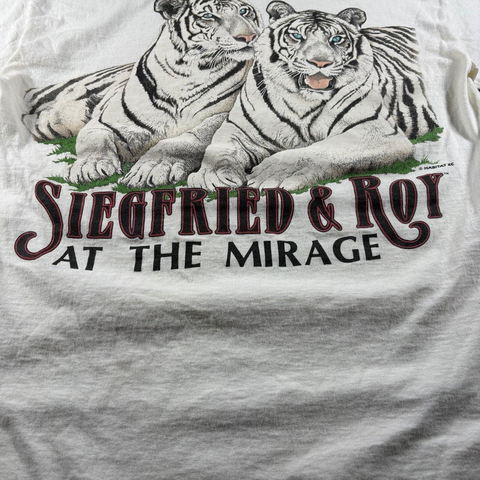 Habitat Vintage Siegfried & Roy at the Mirage single stitch tee Size US L / EU 52-54 / 3 - 6 Thumbnail