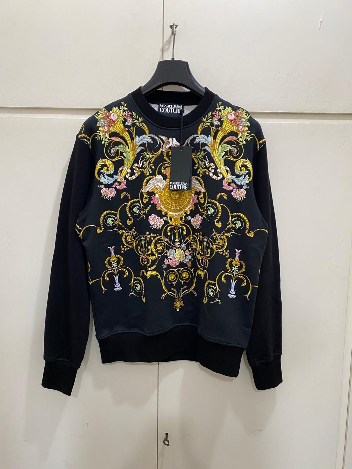 Versace Jeans Couture Versace Jeans Culture Sweatshirt Panel Tuileries M, black Size US M / EU 48-50 / 2 - 2 Thumbnail