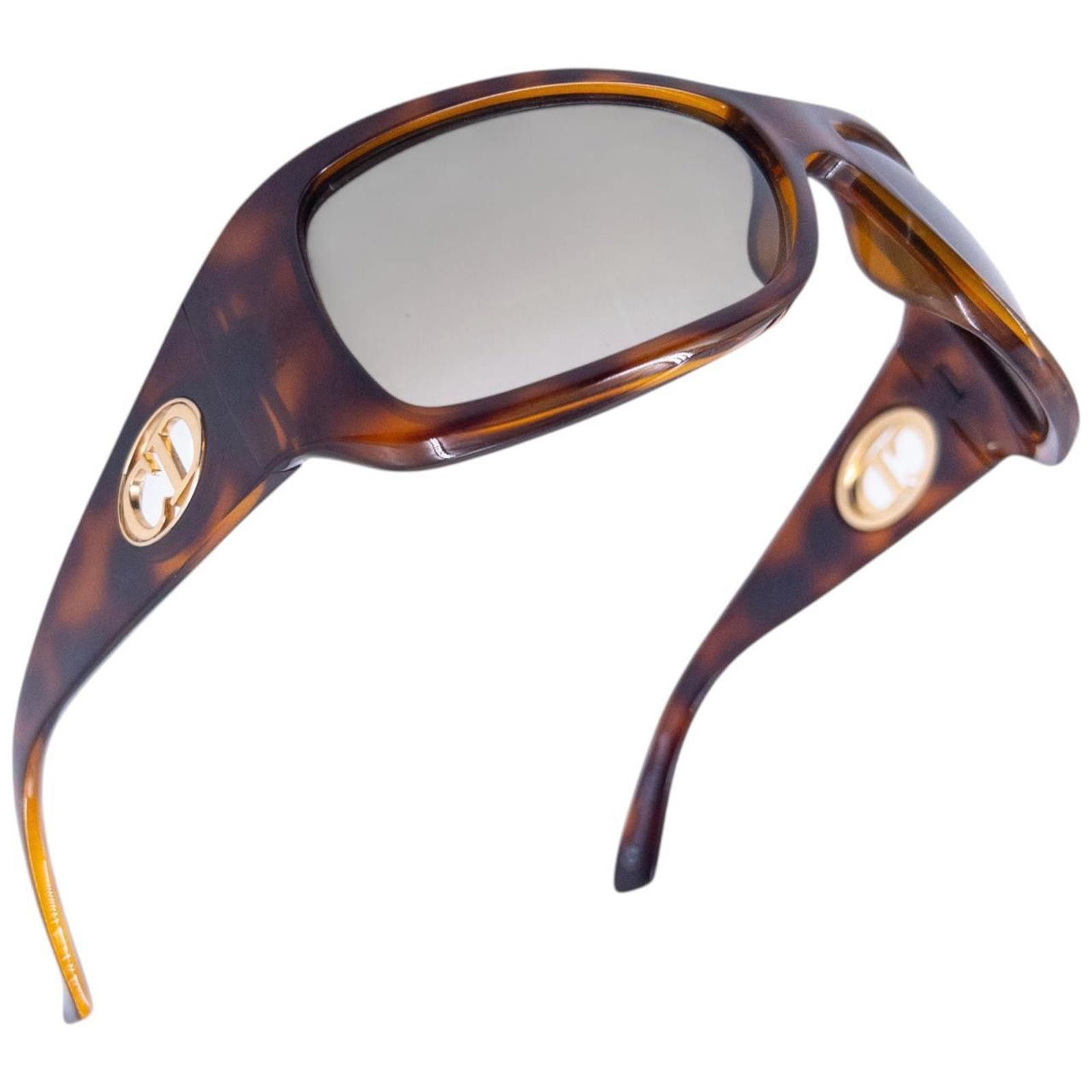 Dior Vintage Dior Tortoise Shell Sunglasses Size ONE SIZE - 5 Thumbnail