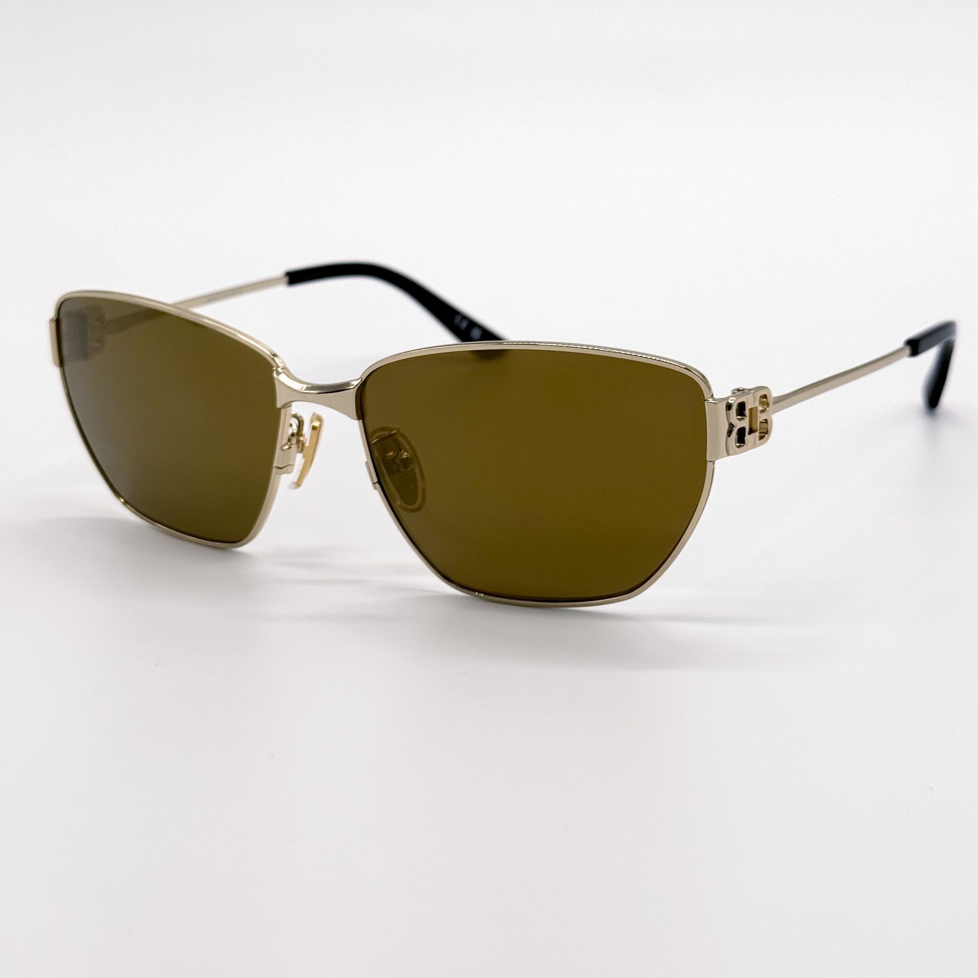 Balenciaga NEW BALENCIAGA BB0337SK 003 SUNGLASSES GOLD WOMEN EYEWEAR Size ONE SIZE - 2 Thumbnail