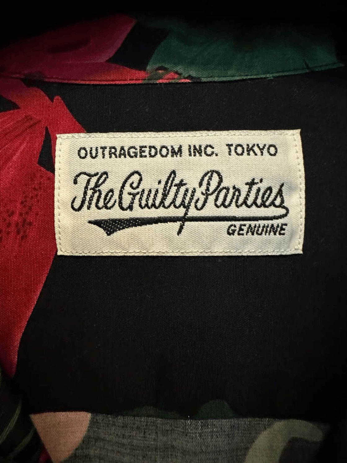 Wacko Maria Flower Print Hawaii Shirt Menswear