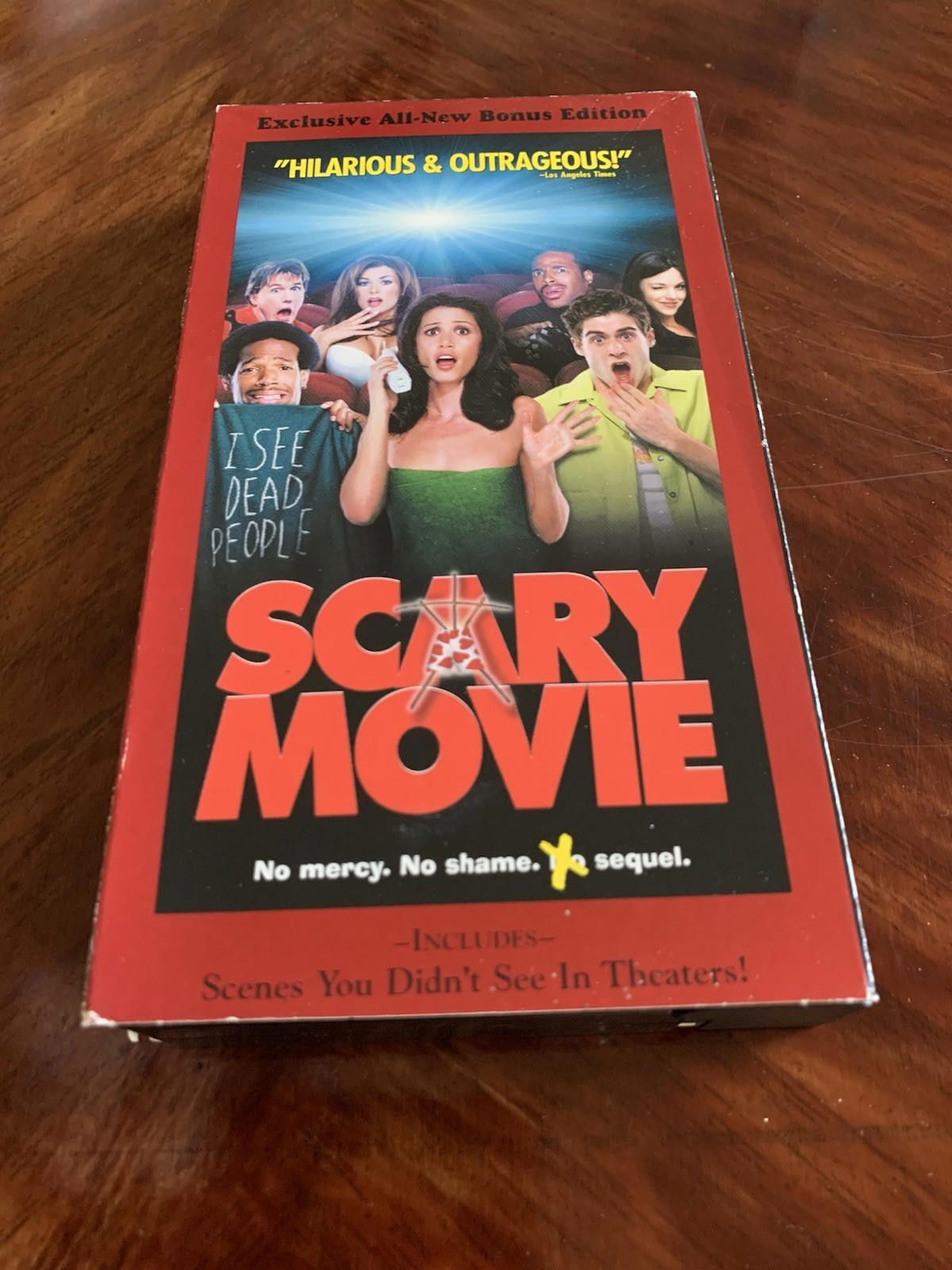 Other Scary Movie VHS Tape Rated R. Dimension Home Video Size ONE SIZE - 1 Thumbnail