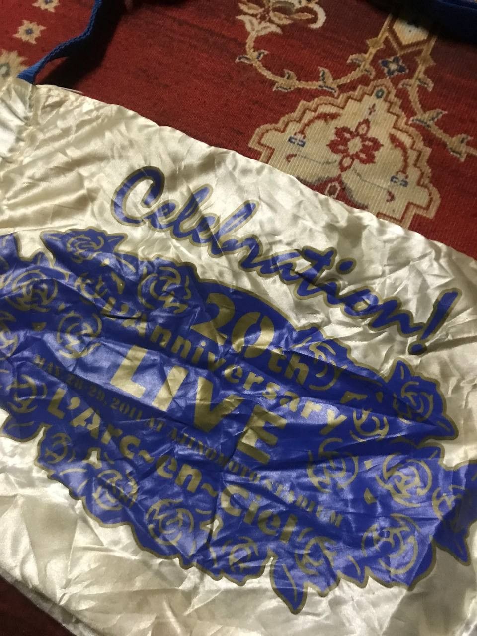 Japanese Brand L'Arc～en～Ciel Band Pillow Bag Size ONE SIZE - 2 Thumbnail