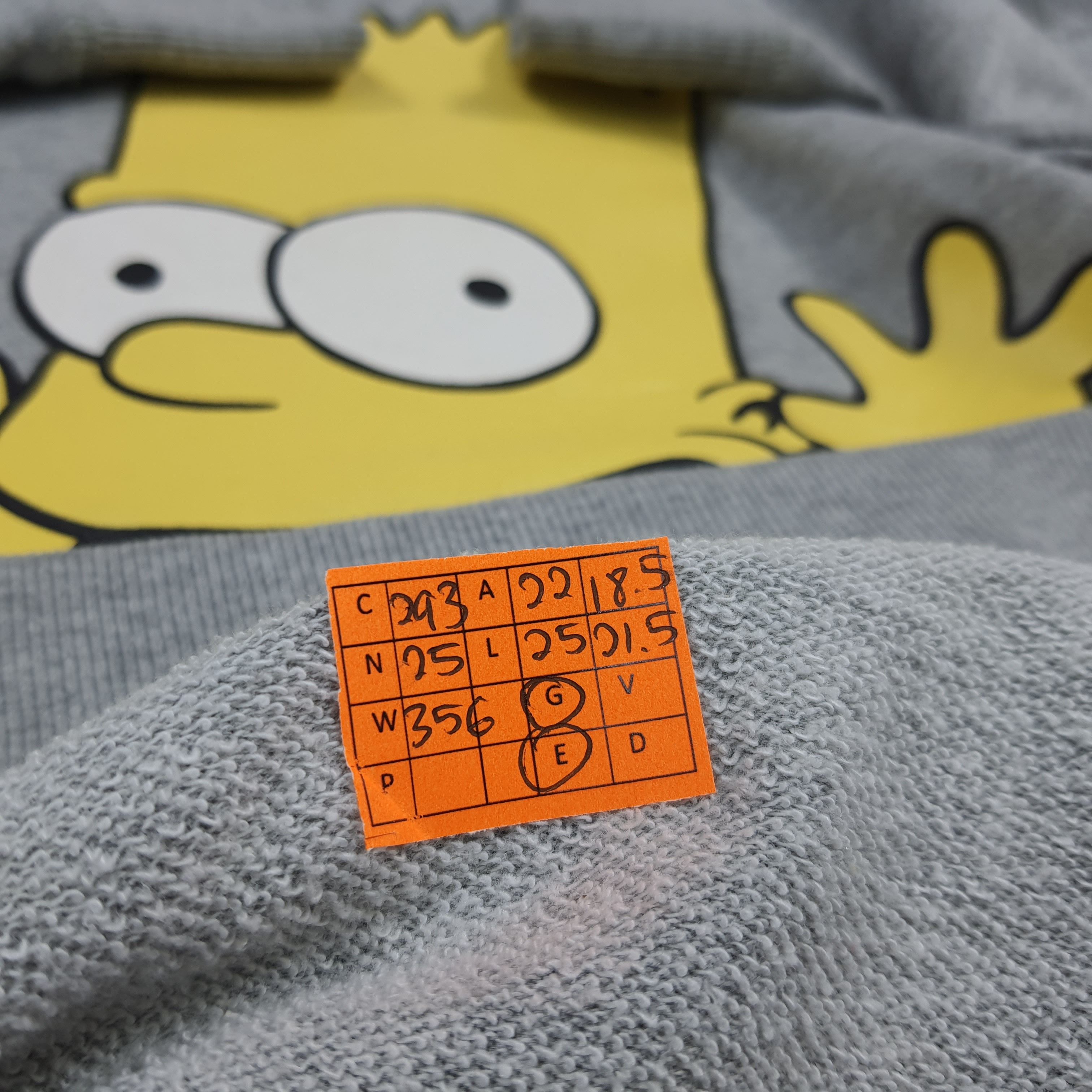 The Simpsons Official Bart Simpson Graphic Sweatshirt Crewneck C293N25 Size US M / EU 48-50 / 2 - 11 Thumbnail